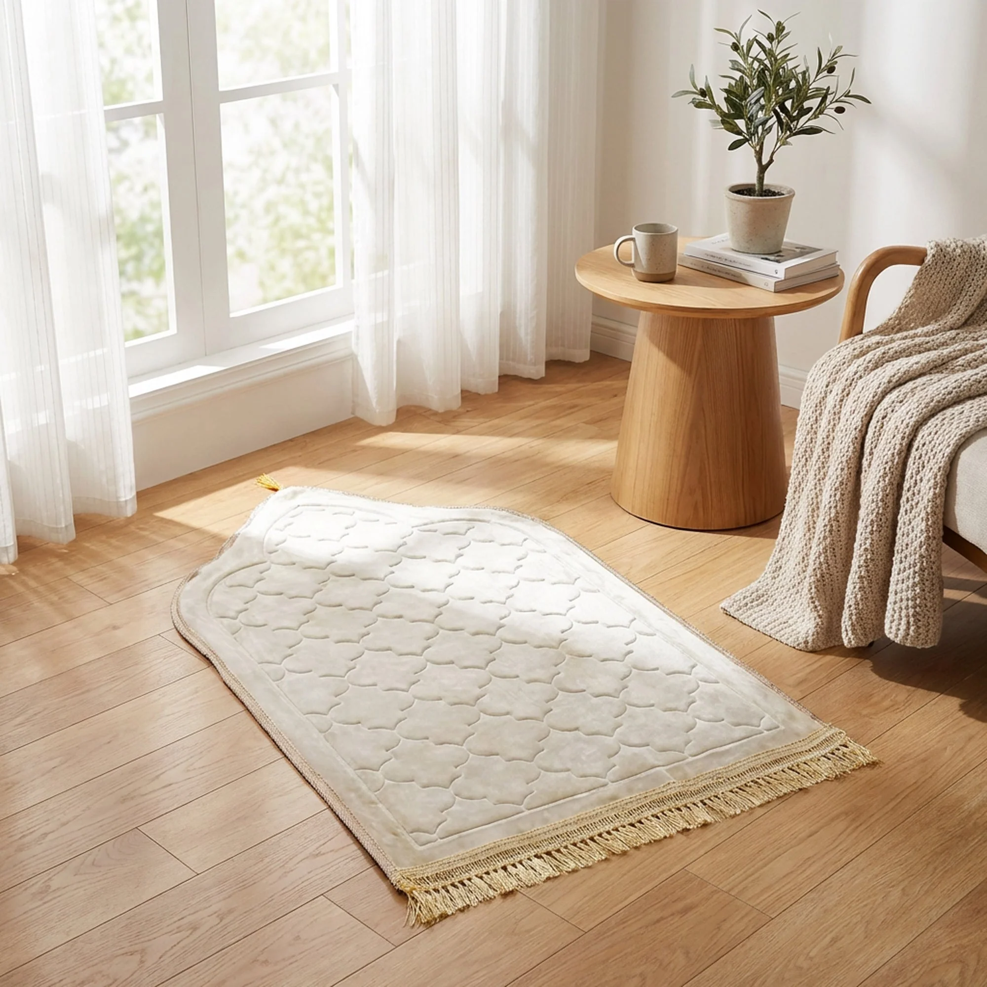 70 x 110cm Musallah Cream - Image 3