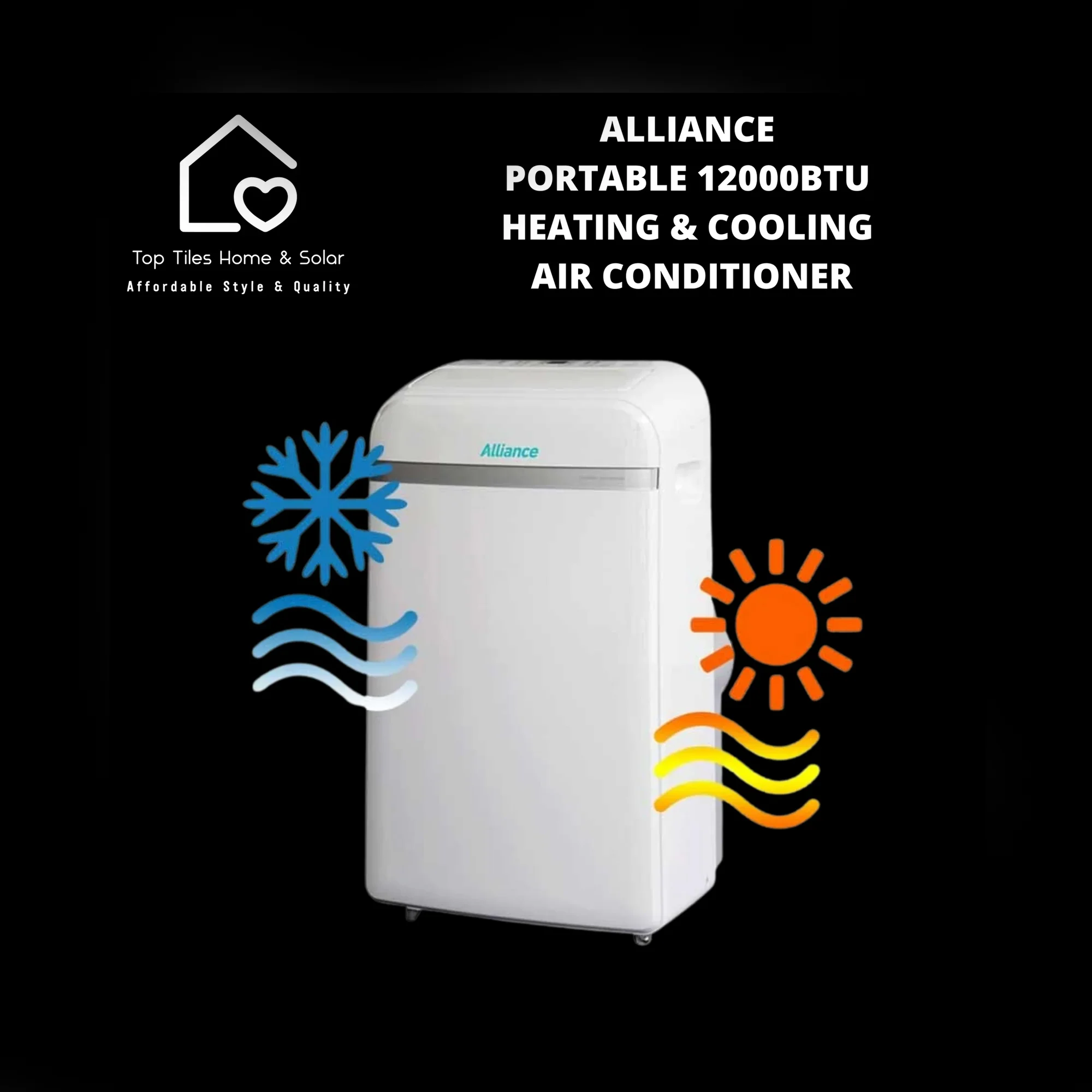 ALLIANCE  12000BTU Portable Air Conditioner FOUP12/B - Image 4