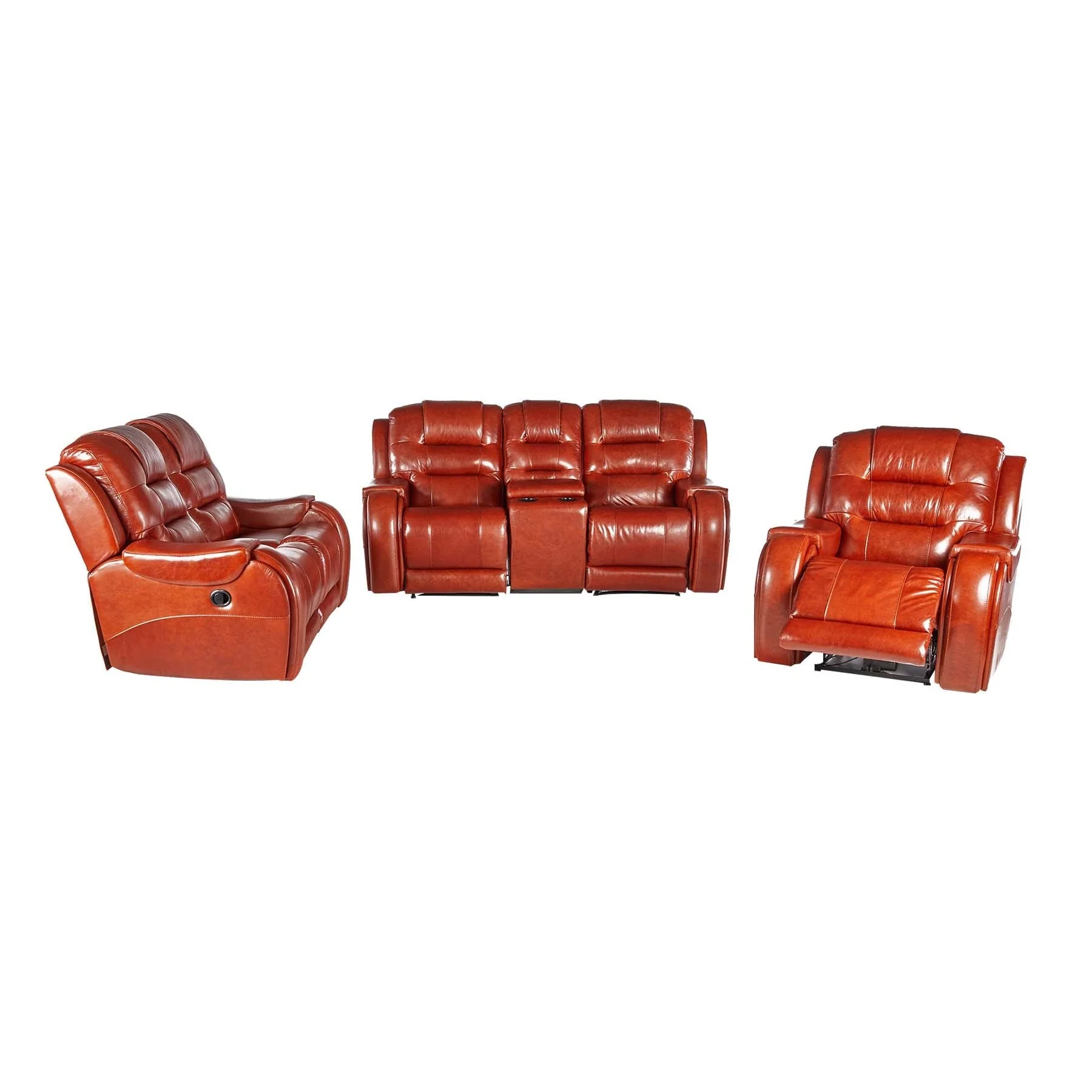 Alpine Rocco 3.2.1 Full Leather 5 Action Cinema Recliner
