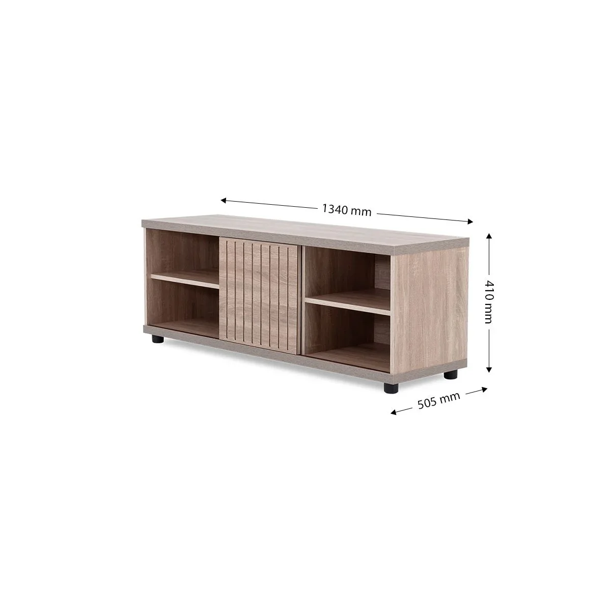 April Mod Tv Unit - Oak - Image 3
