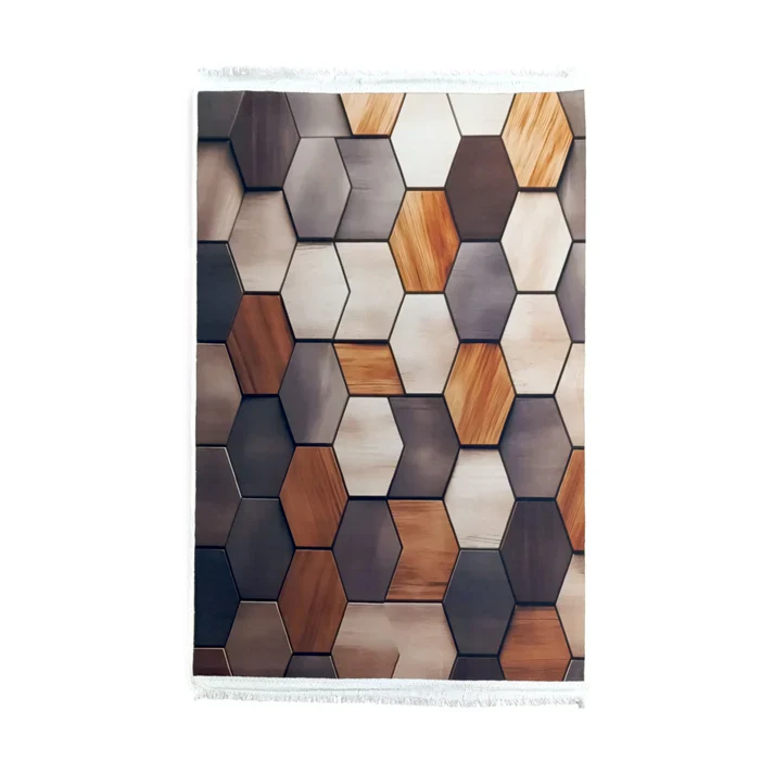Aura 3 Piece Coffee Table + Free 3D Small Carpet - Image 2