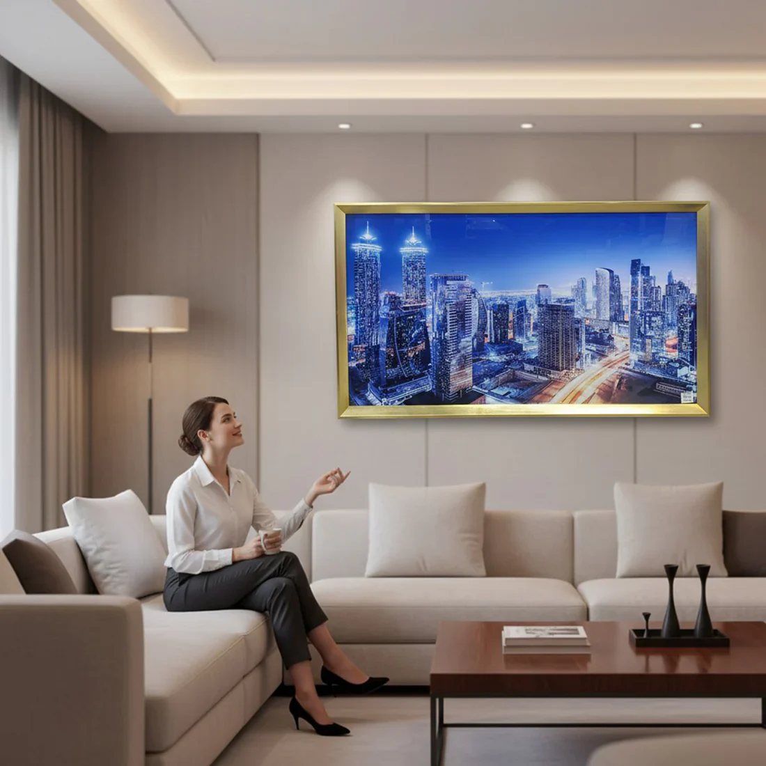Aura Dubai City Painting - Image 2