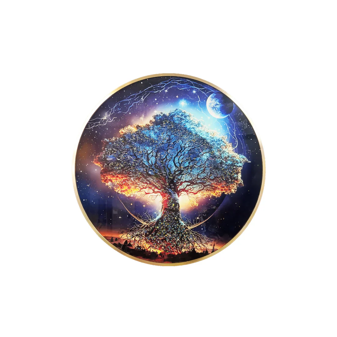 Aura Tree Painting