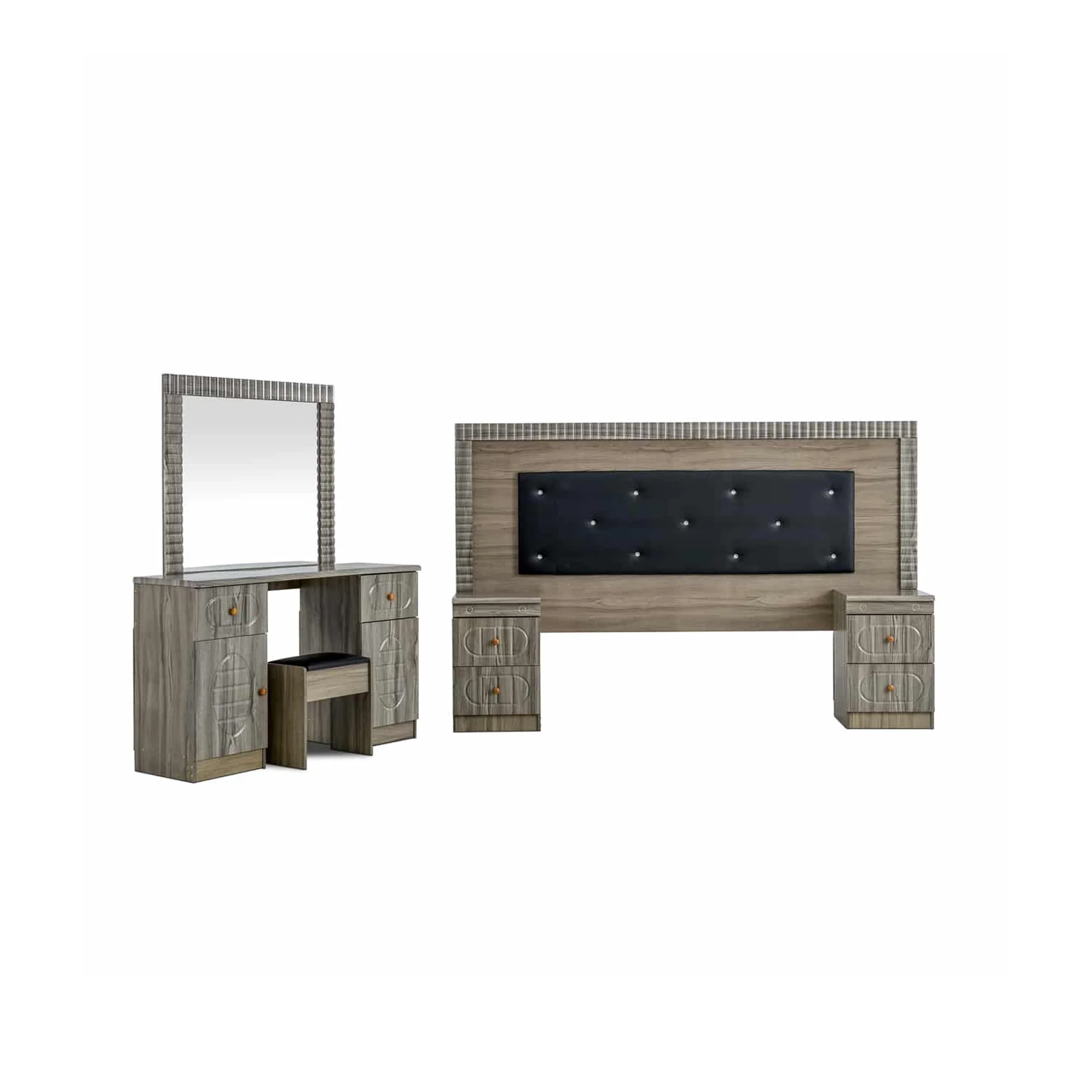B66 Bedroom Suite- Charcoal/Greystone - Image 2