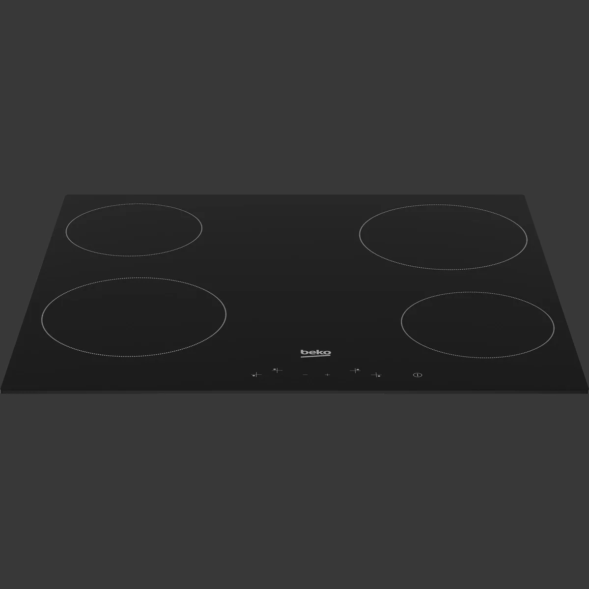 BEKO 60cm Built-In Vitroceramic Hob HIC 64401 - Image 2