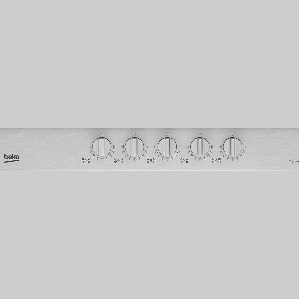 Beko 75cm Gas Hob Stainless Steel - Inox - Image 5