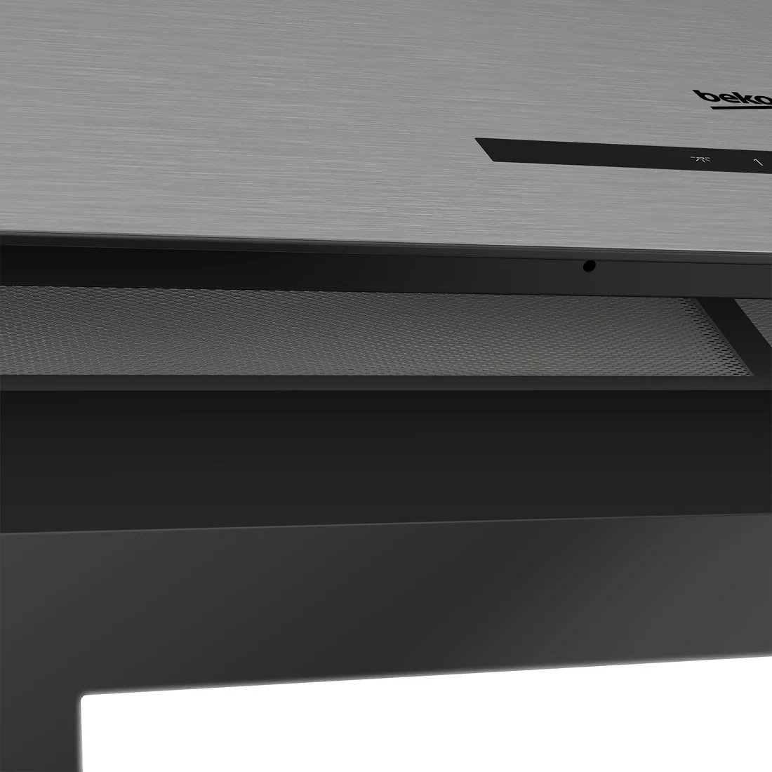 Beko 90cm Inclined Cooker Hood Stainless Steel ( Wall Mounted) - HCA93640SS - Image 2
