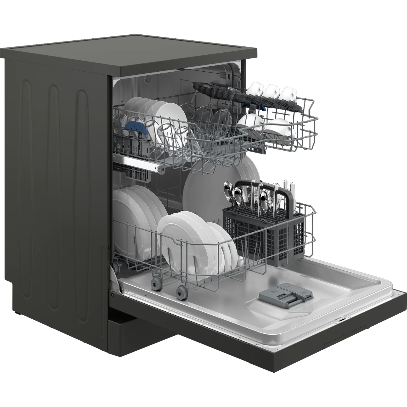 Beko Manhattan Grey 13 Place Settings Dishwasher - BDW202 - Image 3