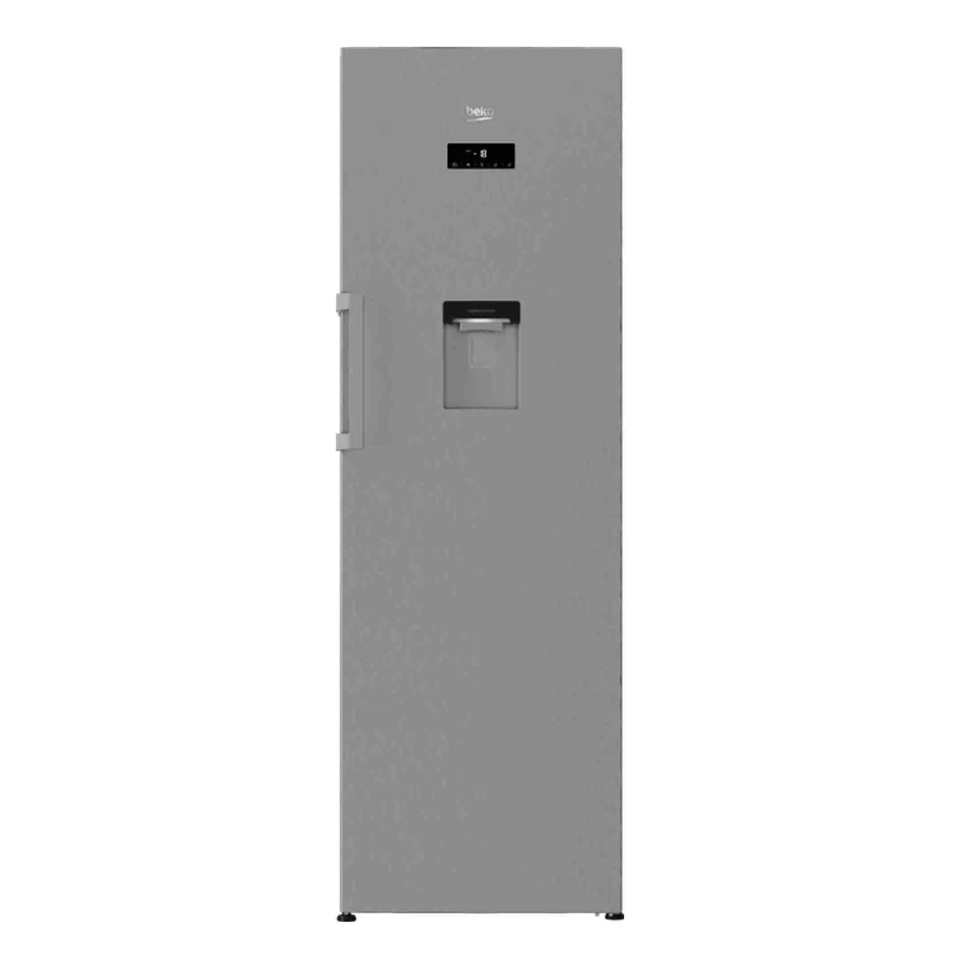 Beko Upright Fridge With Water Dispenser Full No Frost - Metallic - Image 3