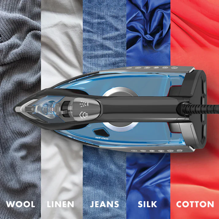 Bennett Read 2400W Ultra Steam Iron Black & Blue - Image 4