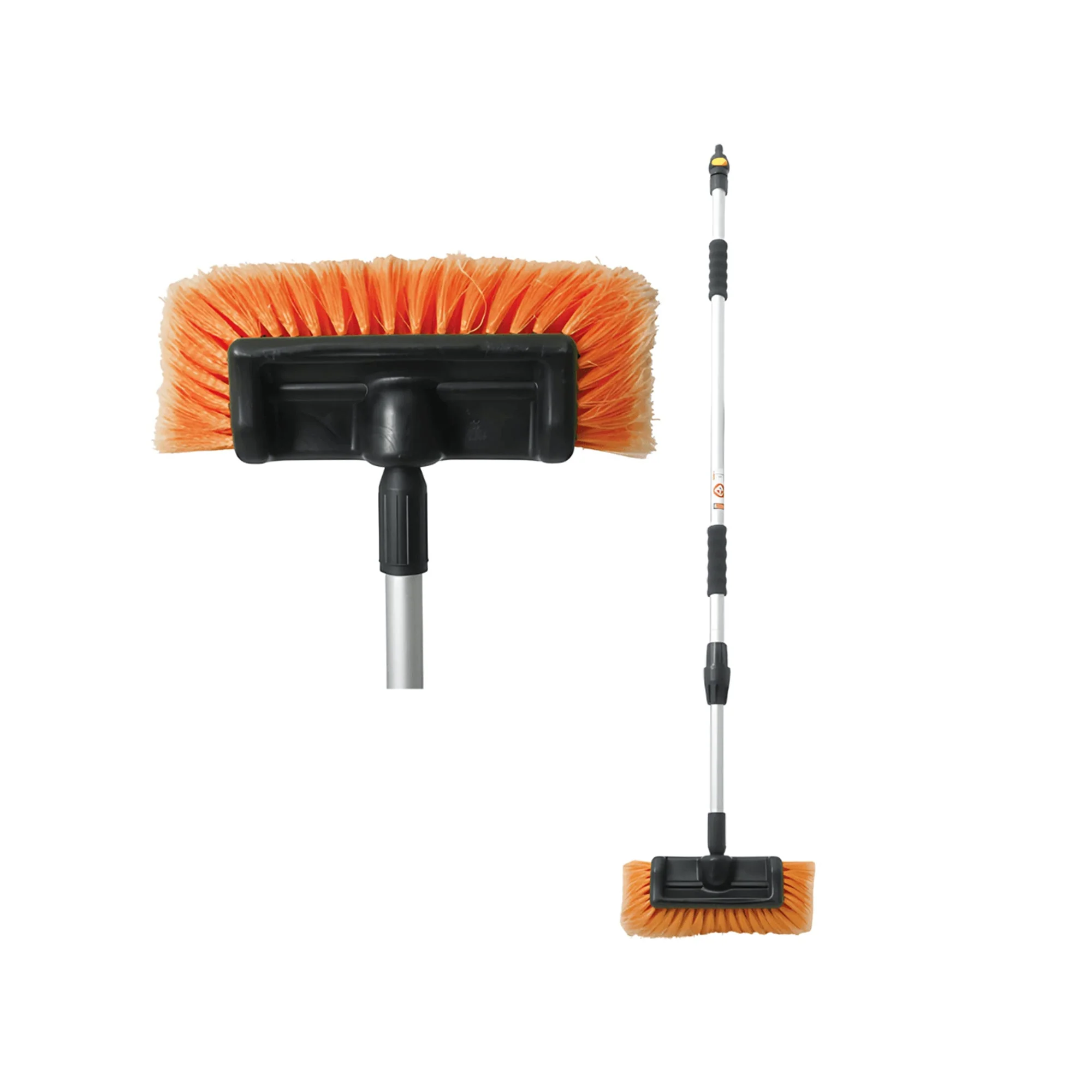 Bennett Read 2m Telescopic Cleaning Brush Black & Orange - Image 2