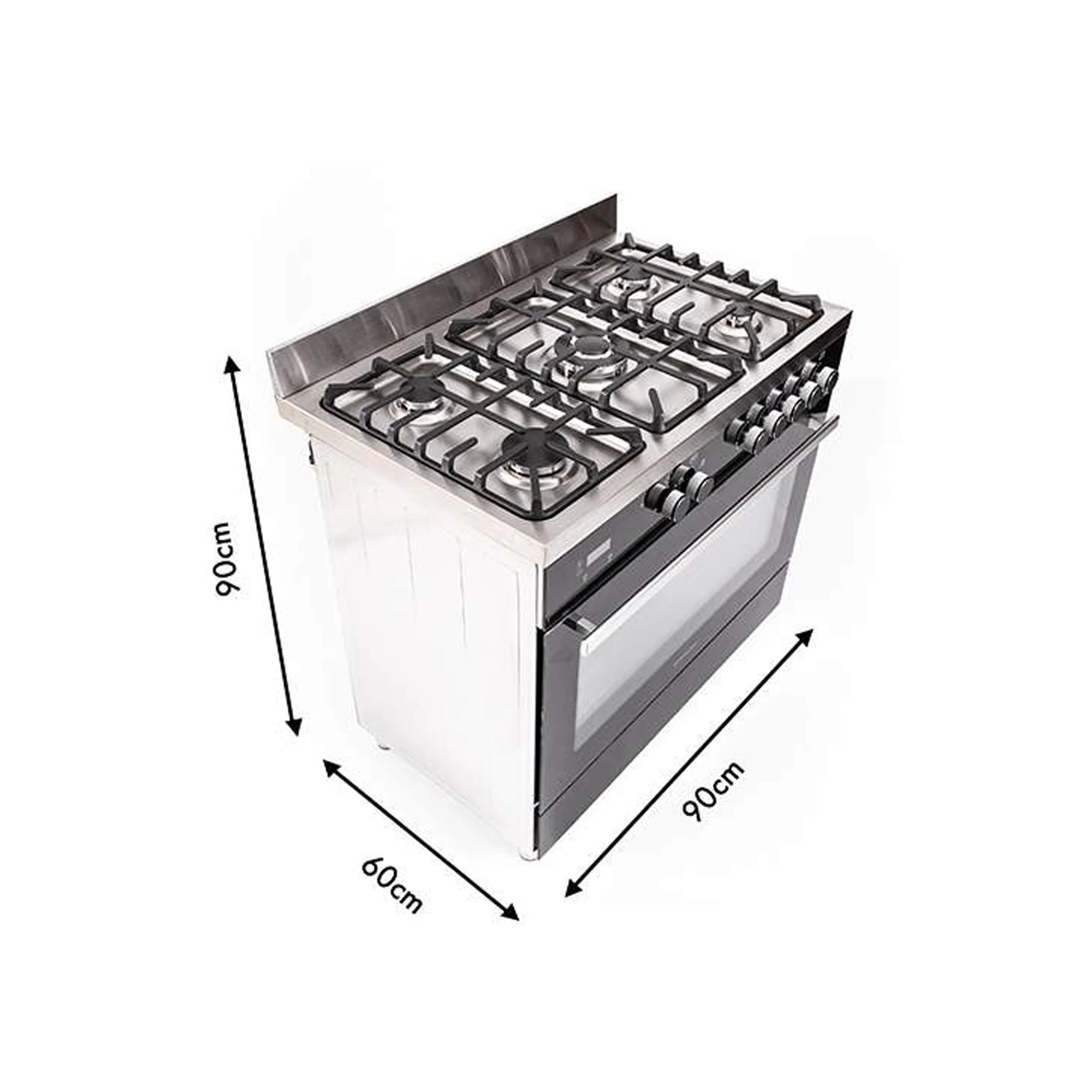 Bennett Read Crystal 90cm Gas|Electric Stove JST104 - Image 2