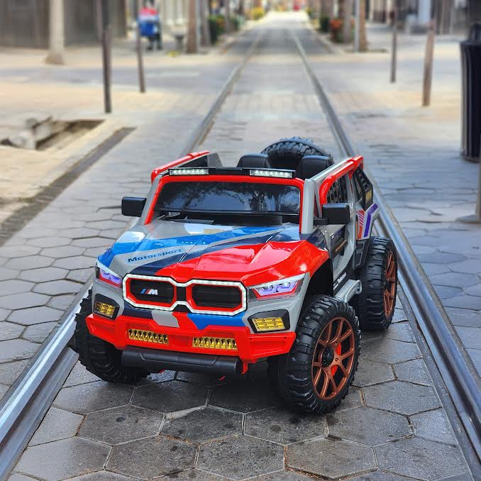 BMW Motorsport Styled UTV Kids Electric Ride on Car Red - Image 4