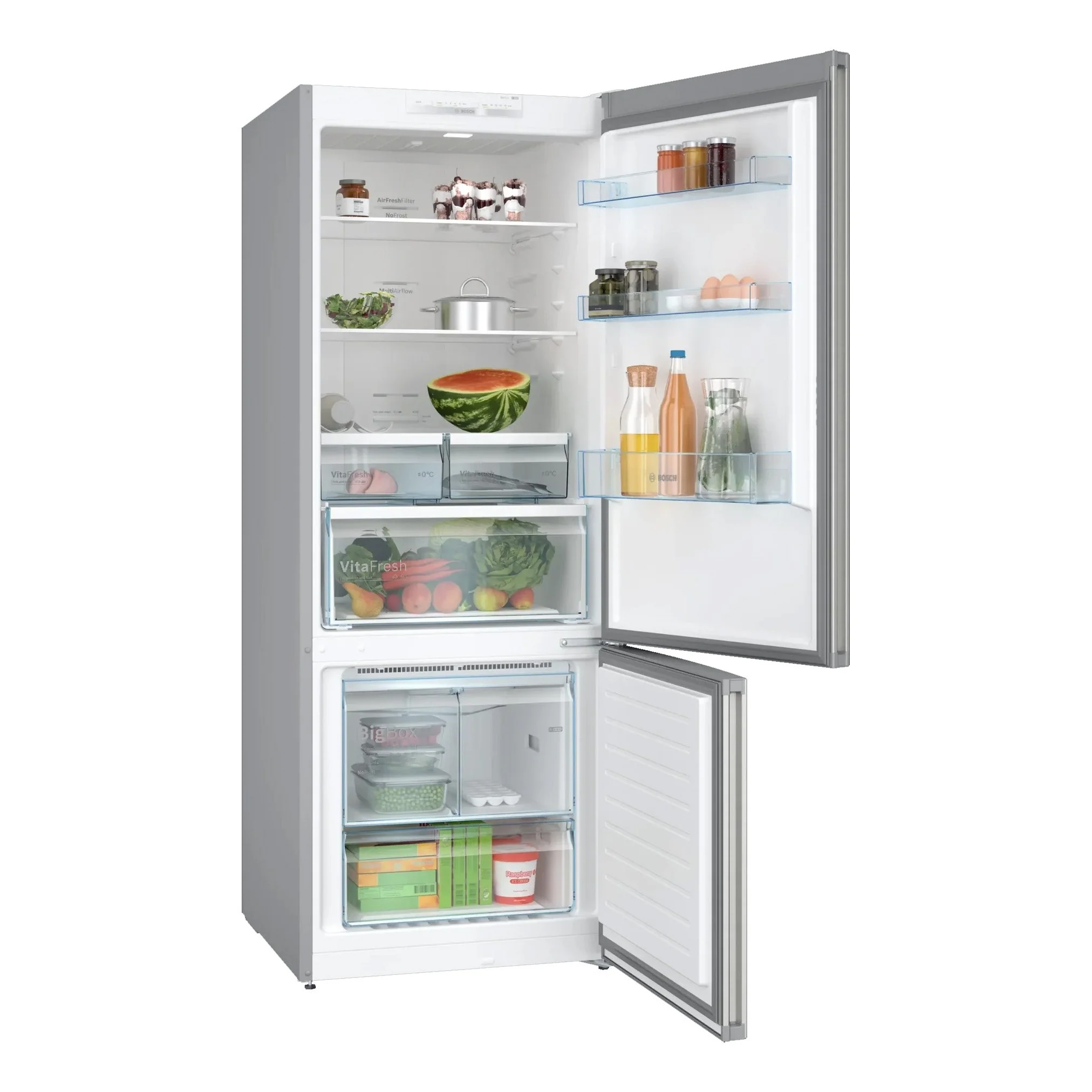 Bosch 483l Series 4 Freestanding Fridge-Freezer Combi - KGN55VI20Z - Image 3