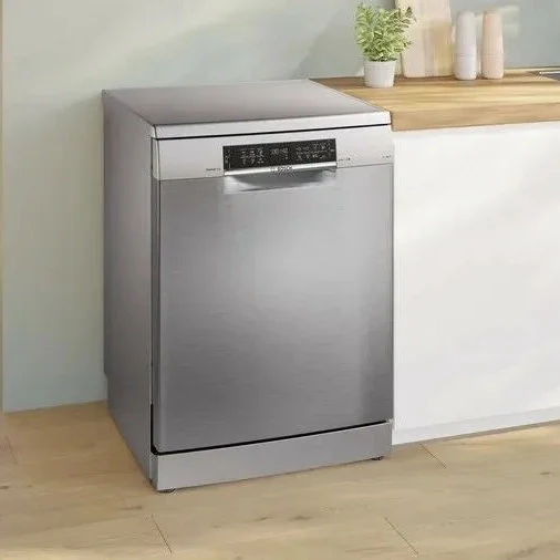 Bosch Series 6 Freestanding Dishwasher 60 cm Silver - SMS6EMI10Z - Image 3