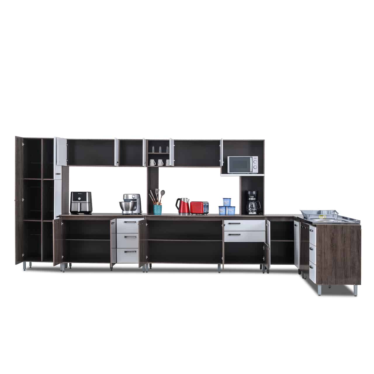 Brazil Kitchen Combination Set (6 In 1)- Arezo + White - Image 4