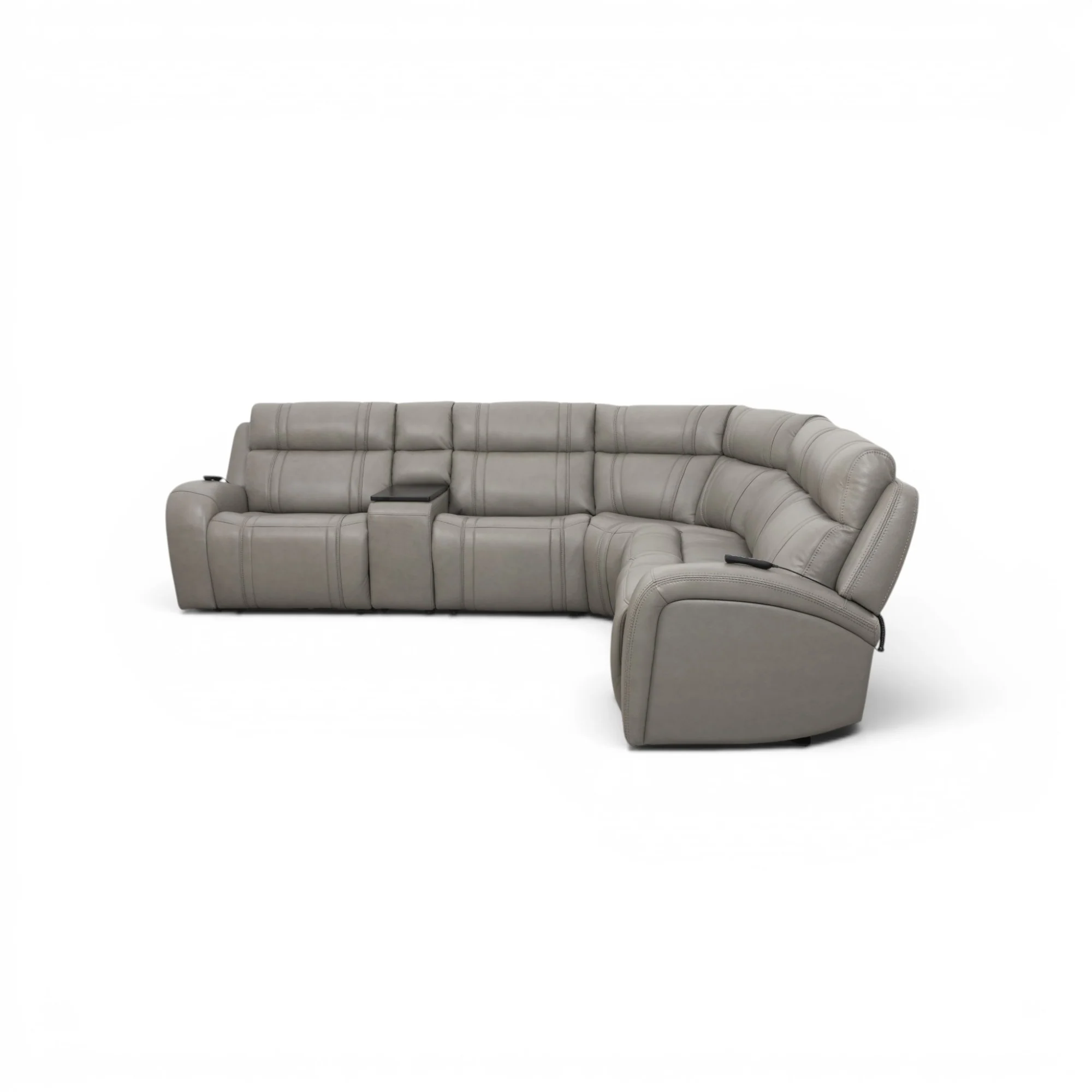 CA Corner Lounge Suite 6Pc Porto Slate EU-71133M - Image 11
