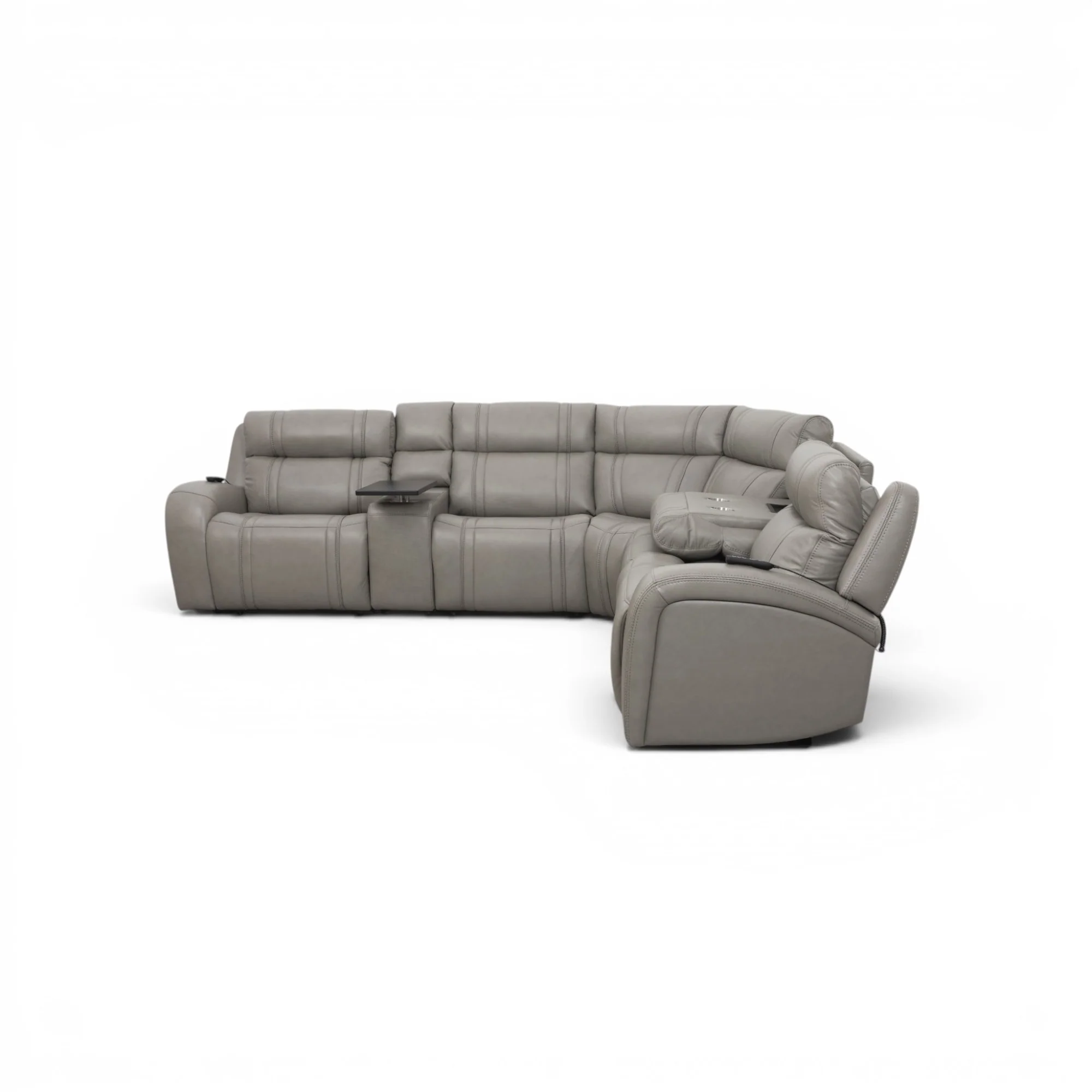 CA Corner Lounge Suite 6Pc Porto Slate EU-71133M - Image 13