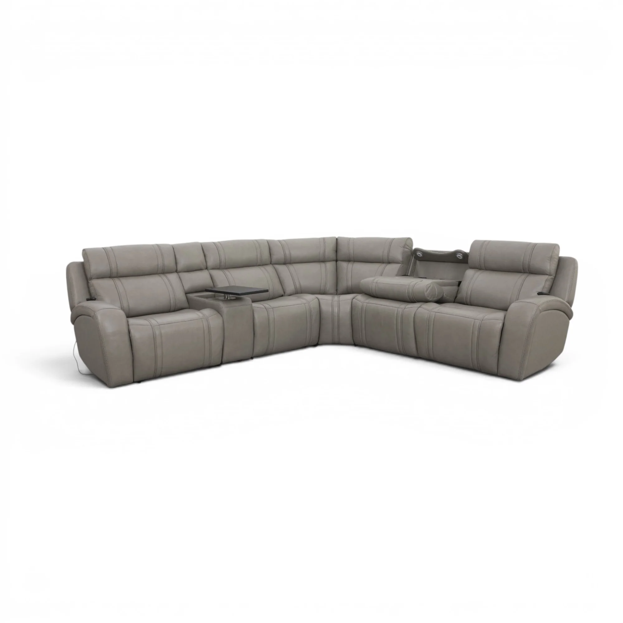 CA Corner Lounge Suite 6Pc Porto Slate EU-71133M - Image 18