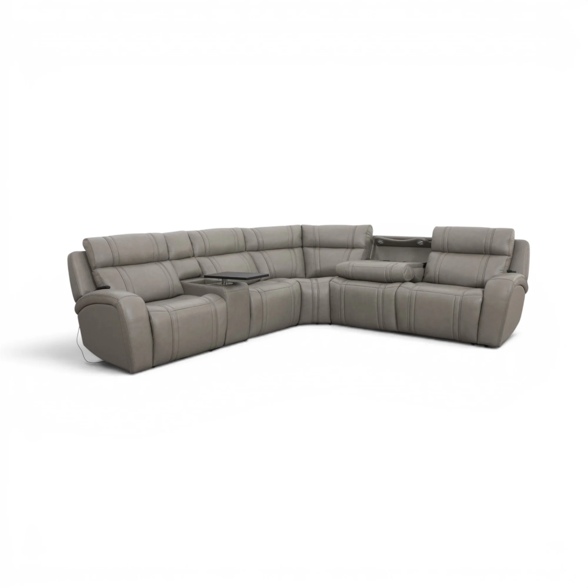 CA Corner Lounge Suite 6Pc Porto Slate EU-71133M - Image 19