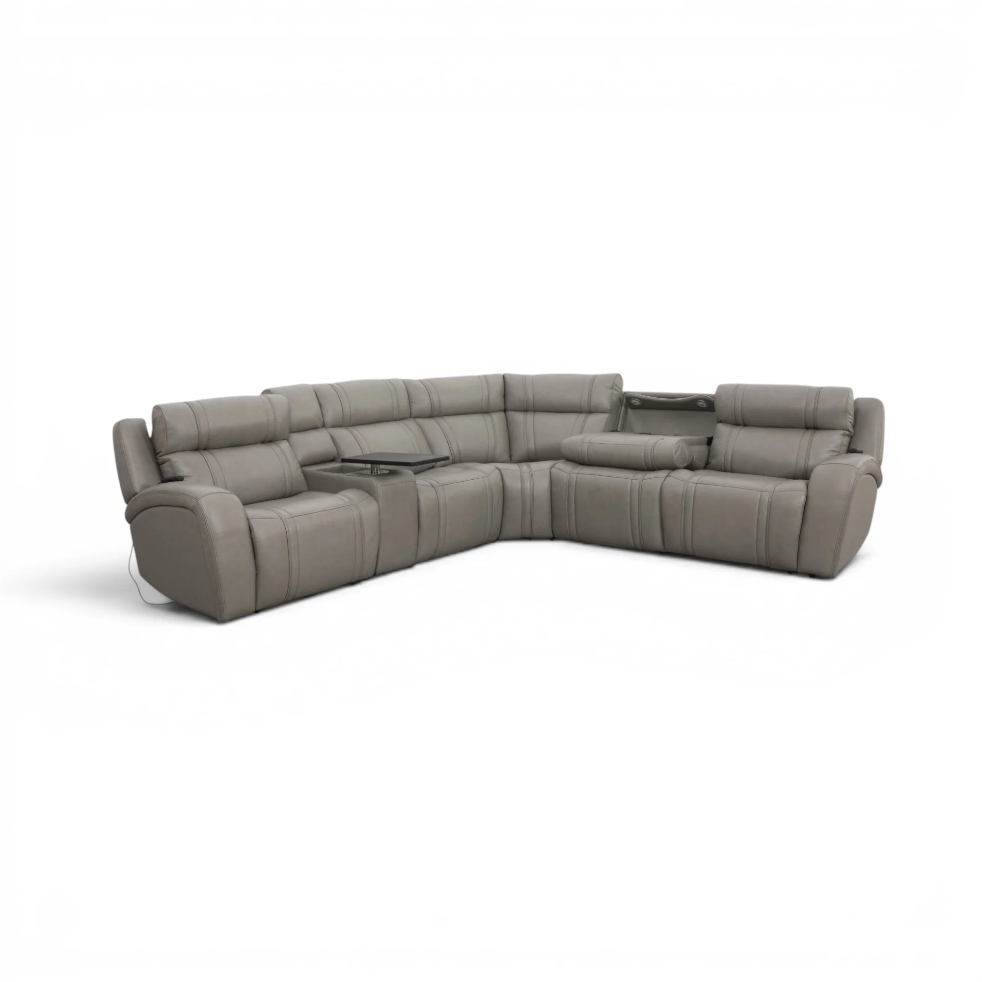 CA Corner Lounge Suite 6Pc Porto Slate EU-71133M - Image 20