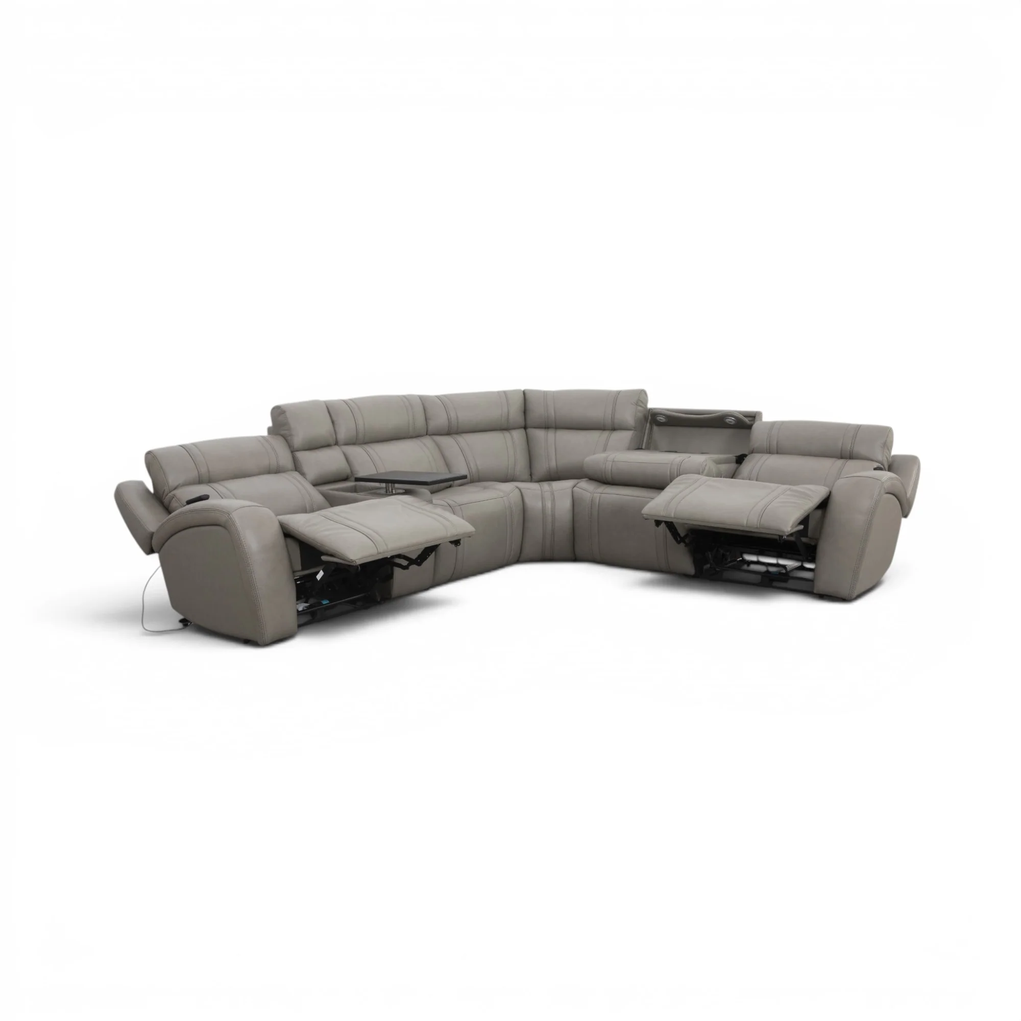 CA Corner Lounge Suite 6Pc Porto Slate EU-71133M - Image 22