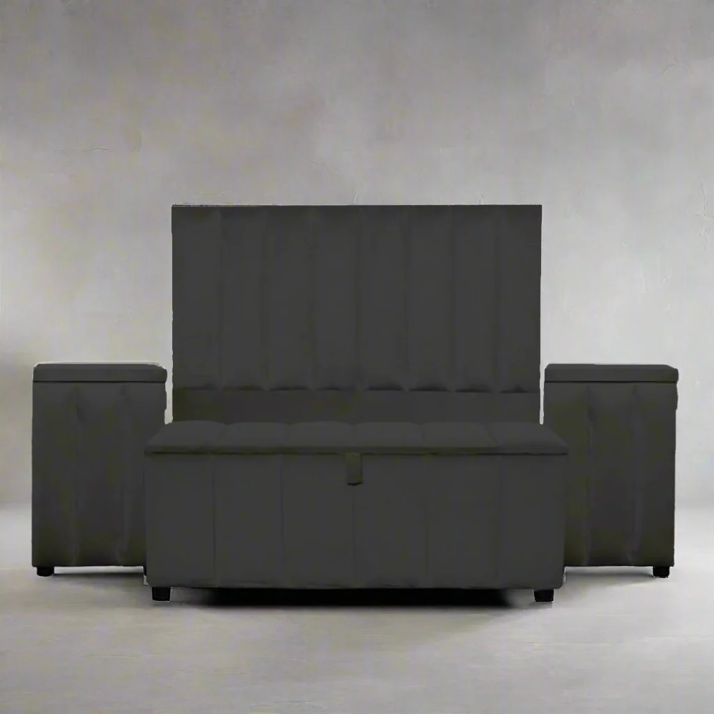 Classic B 4 Piece Bedroom Suite - Black