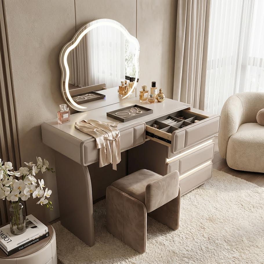 Cloud Mirror Adjustable LED Dresser CA0720 - Image 4