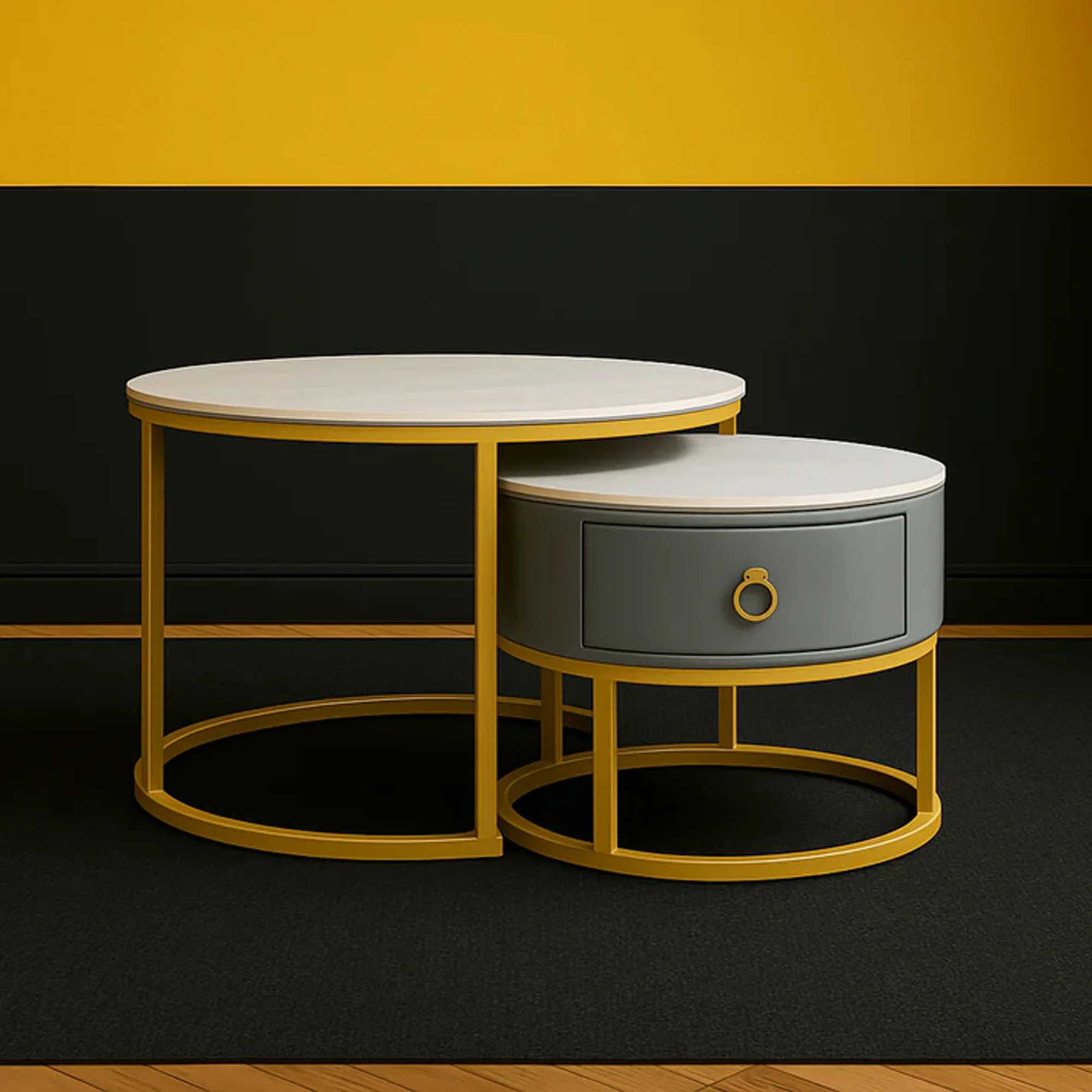 Coffee Table XT-21 With Drawer - Image 3