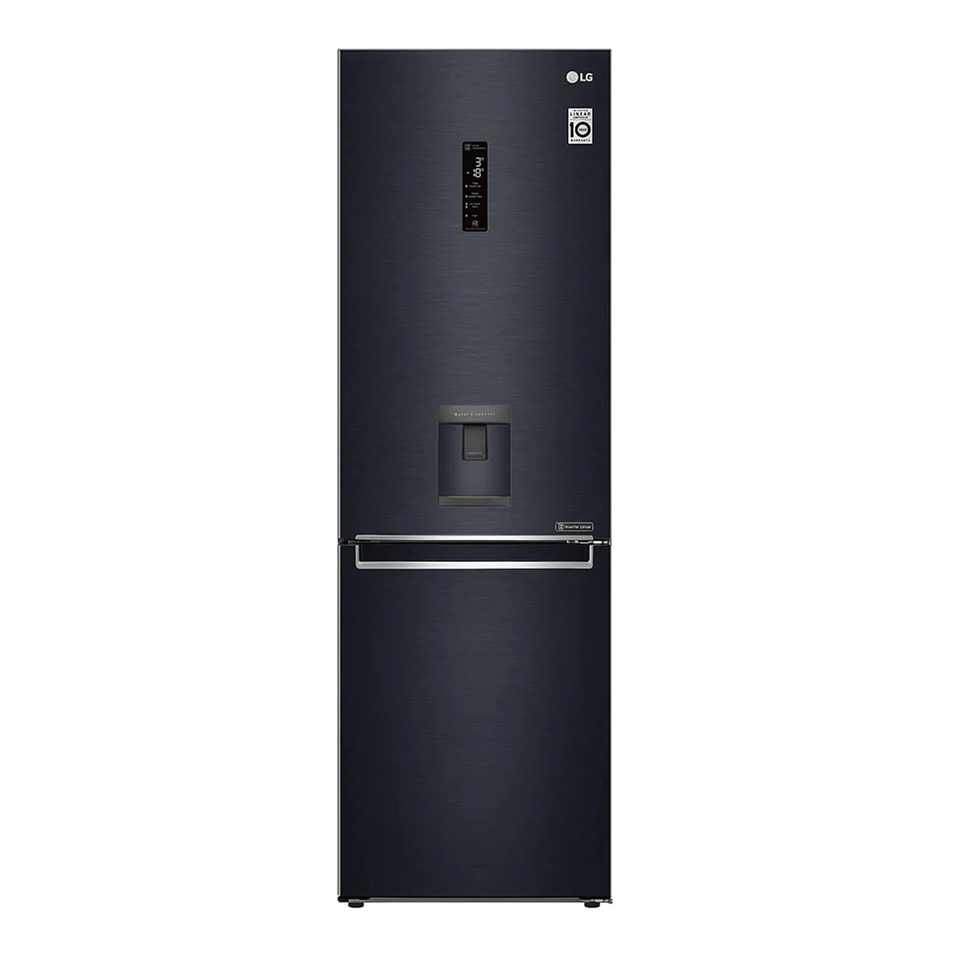 LG 373L Black Combi Fridge/Freezer with Inverter Linear Compressor – GC-F459NQDM