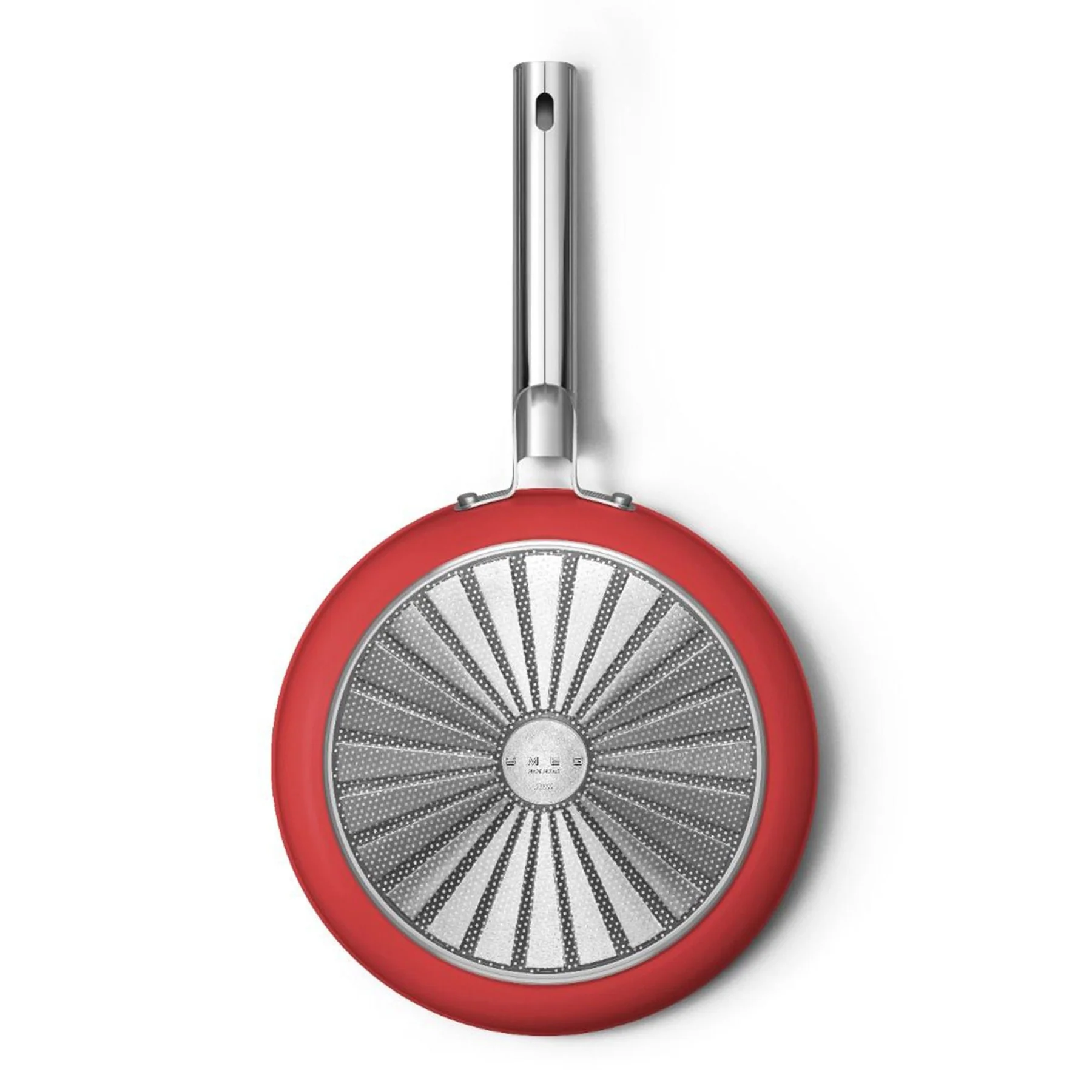Smeg Frying Pan 28CM - Red - Image 3