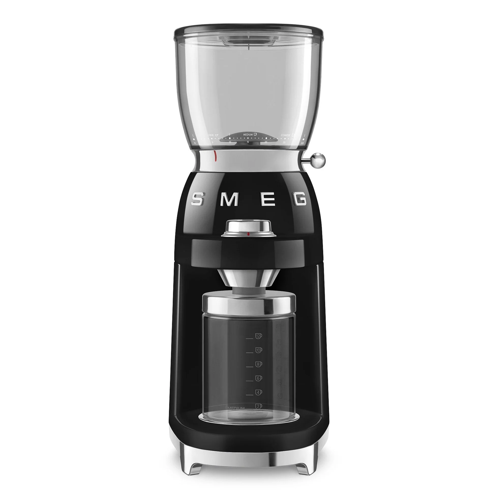 Smeg Retro Coffee Grinder - Black