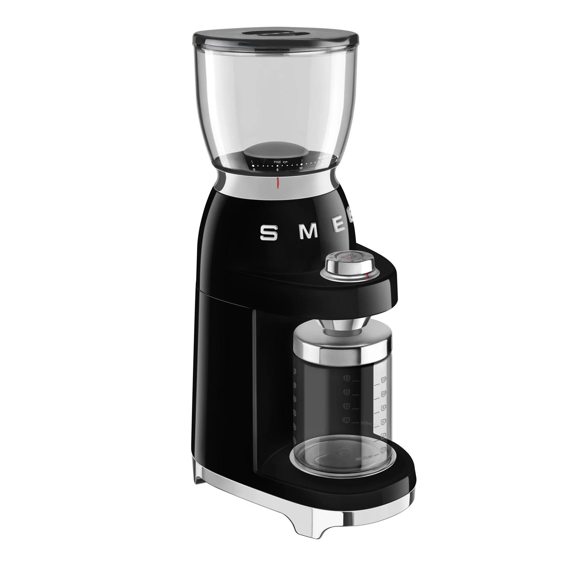 Smeg Retro Coffee Grinder - Black - Image 2