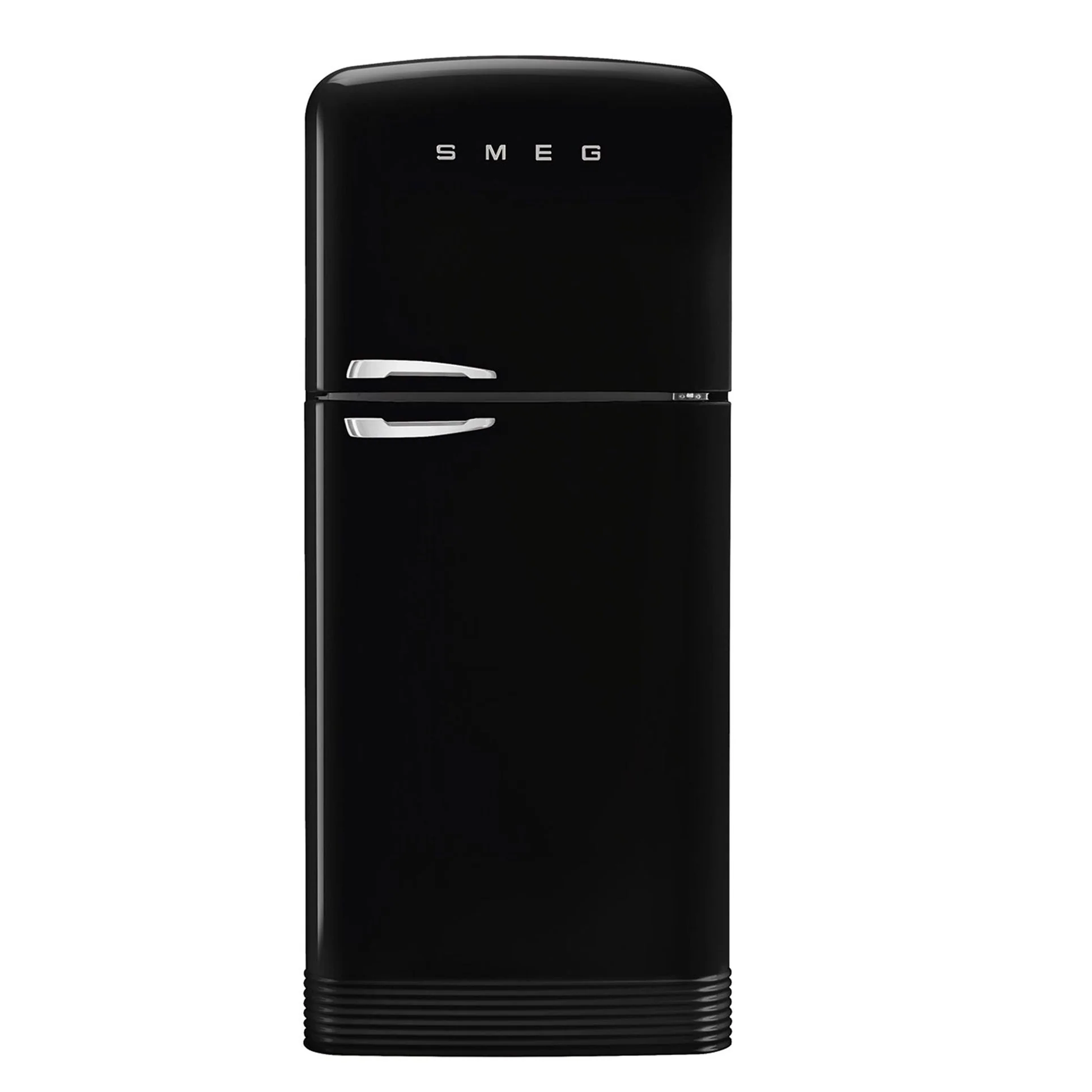 Smeg Retro Extra Volume Combination Fridge - Glossy Black