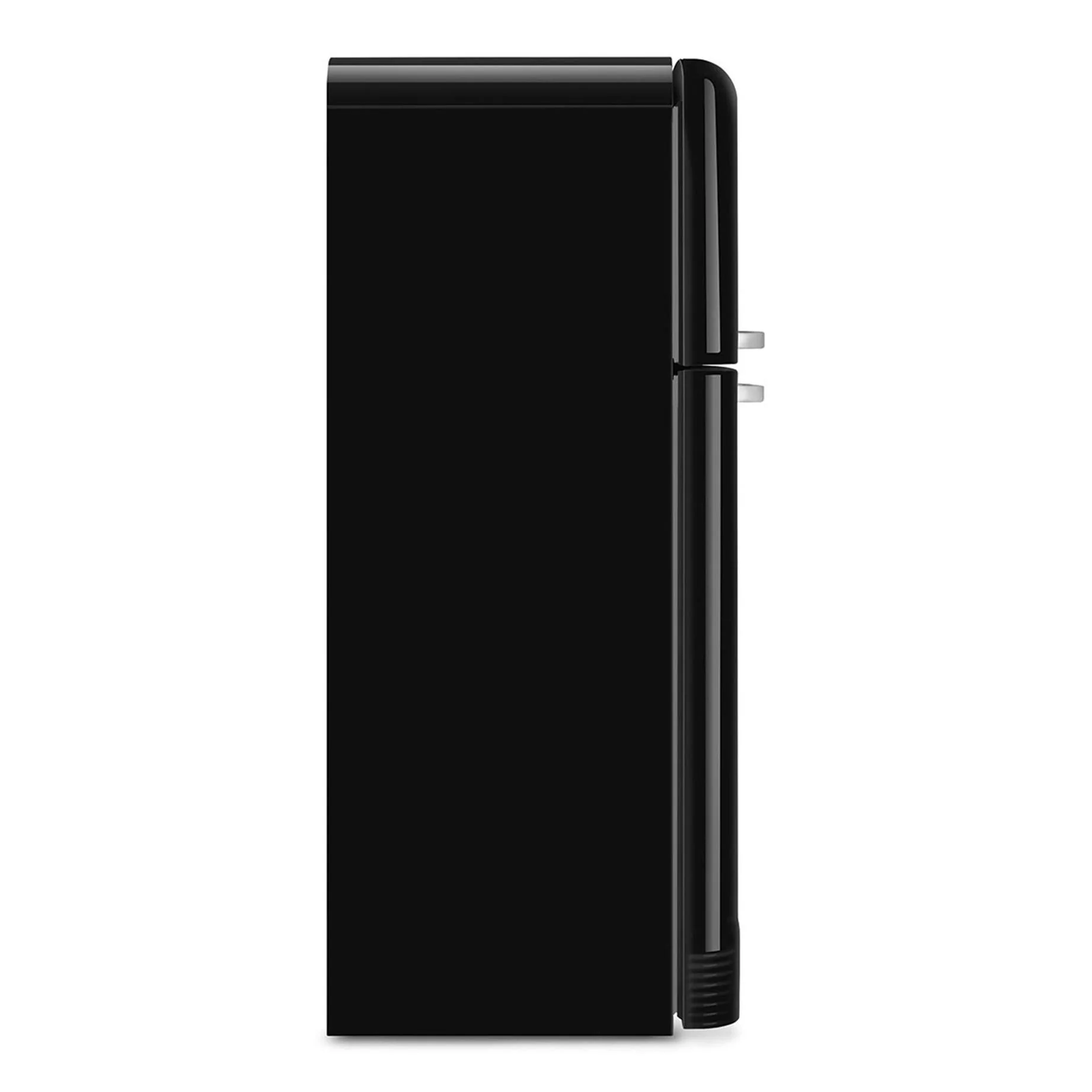 Smeg Retro Extra Volume Combination Fridge - Glossy Black - Image 2