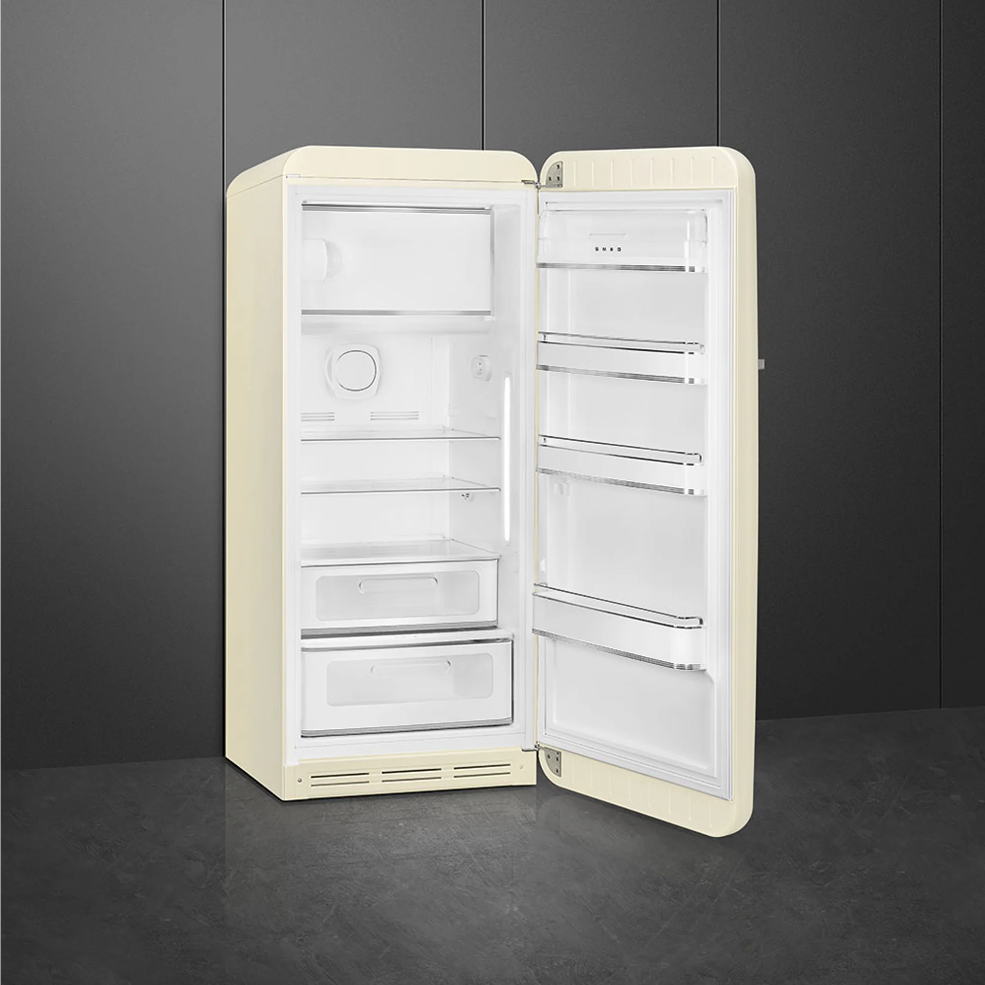 Smeg Retro Refrigerator - Cream - Image 2