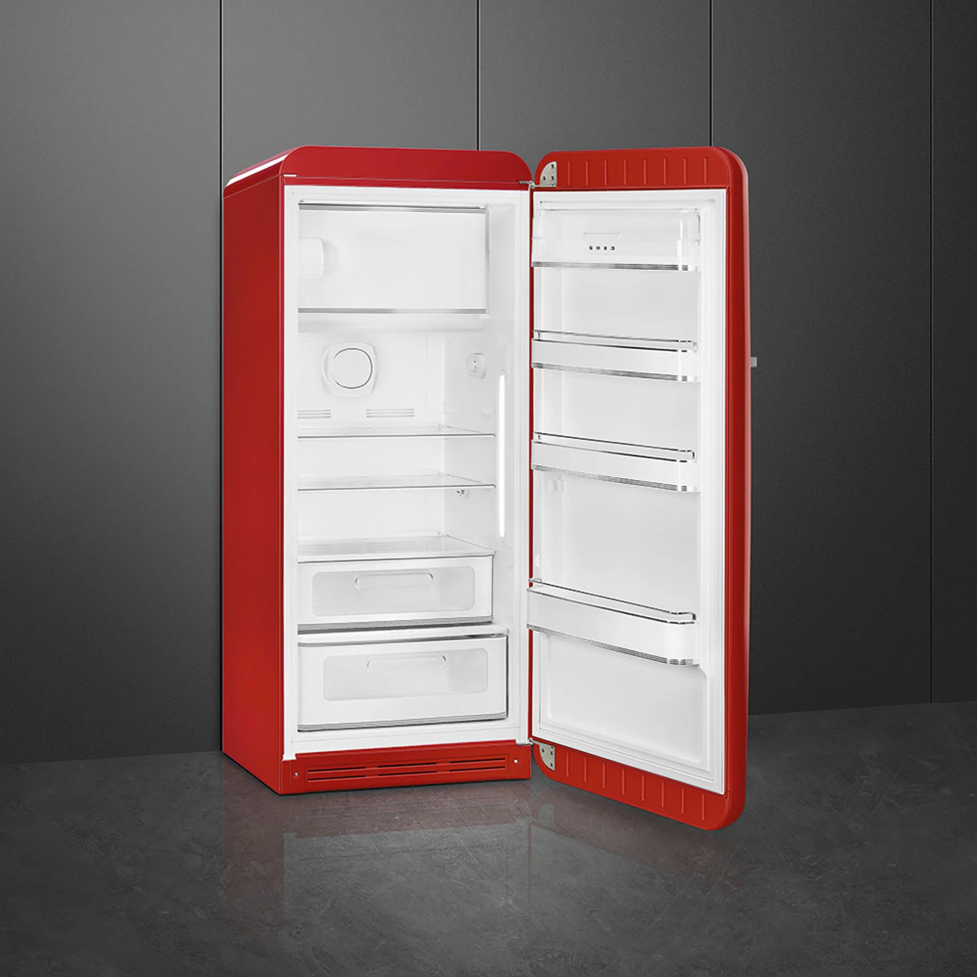 Smeg Retro Refrigerator - Fiery Red - Image 2