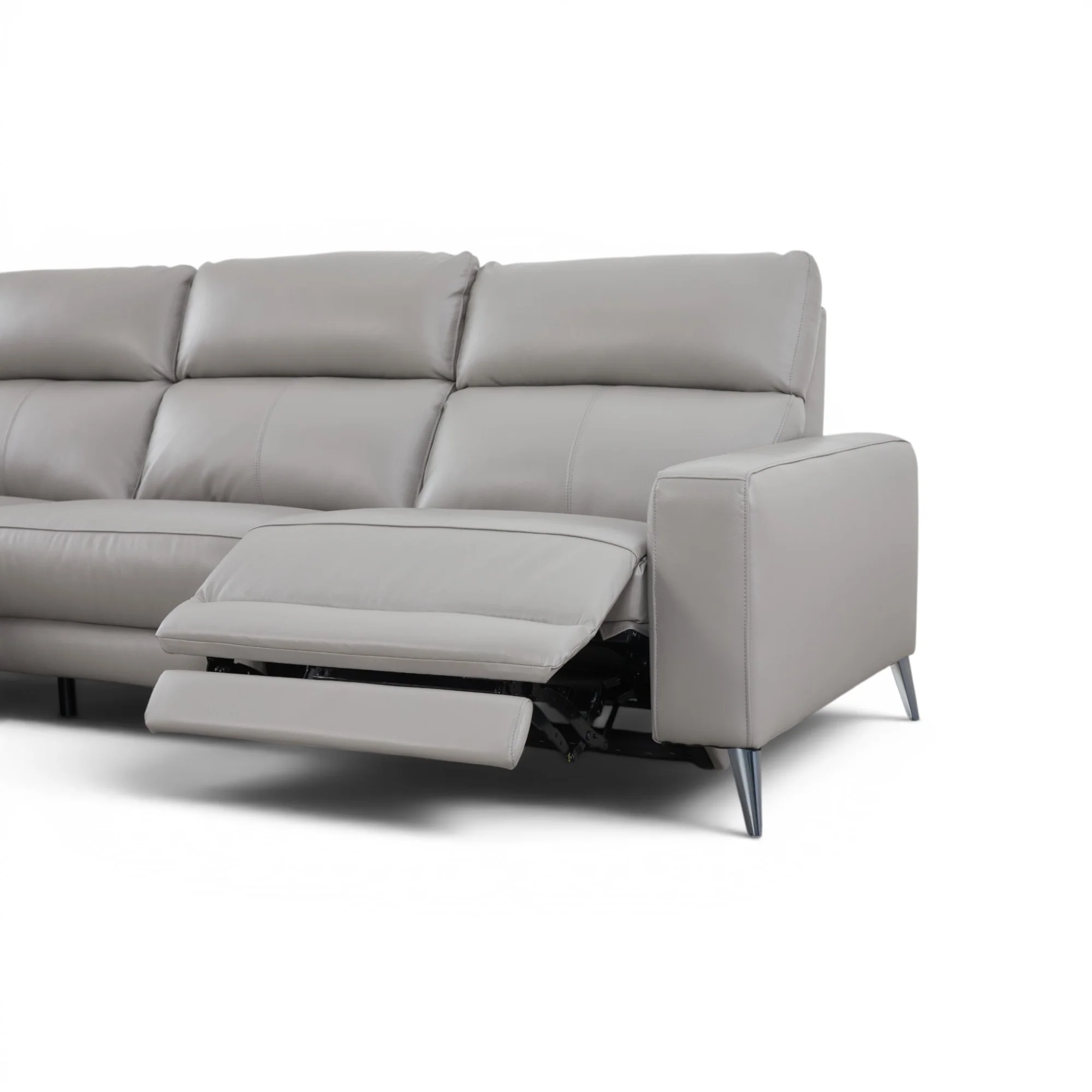 Corner Leather Daybed WIth Electric Recliner 51698M - Image 6