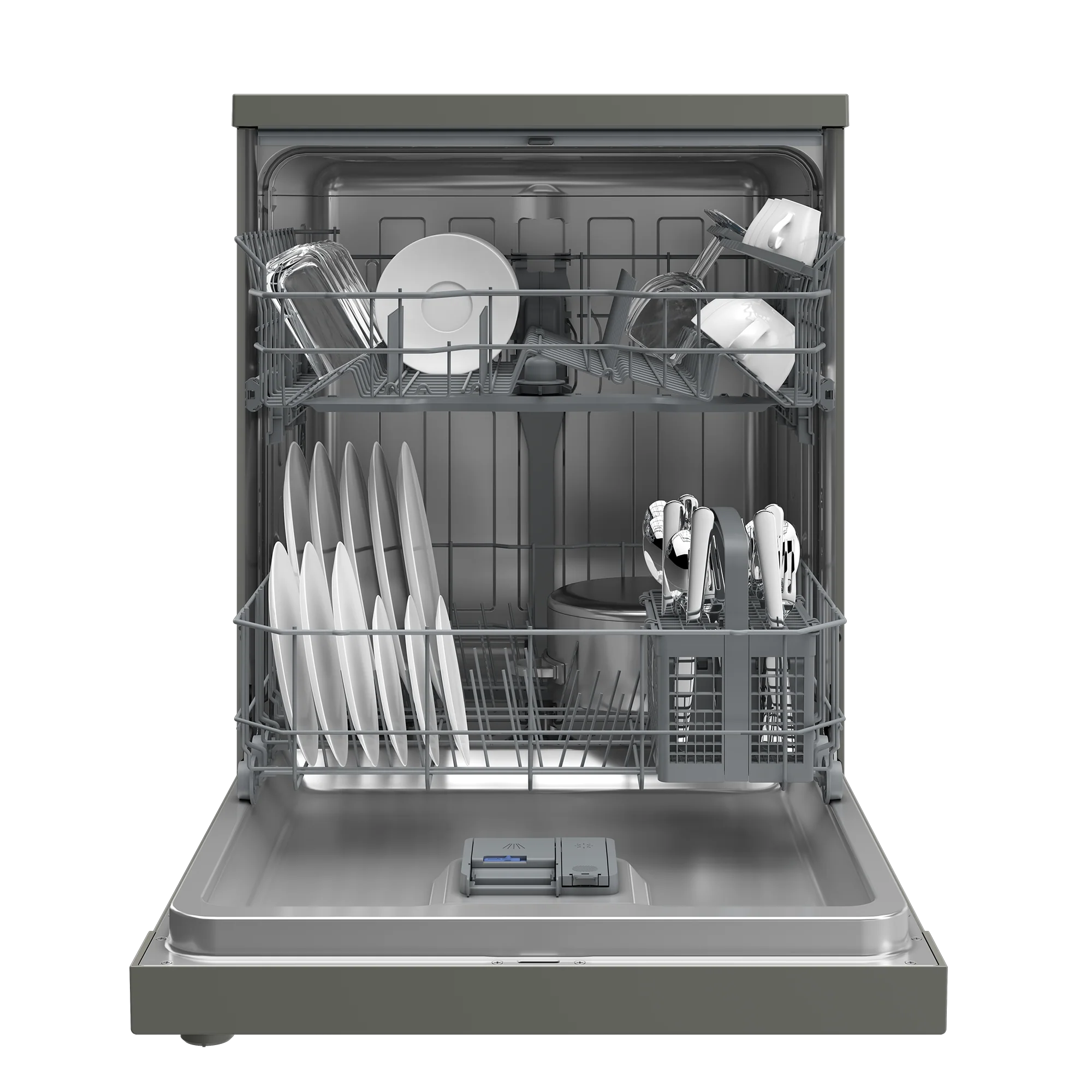 Defy 13 Place Dishwasher Manhattan Grey - DDW242 - Image 8