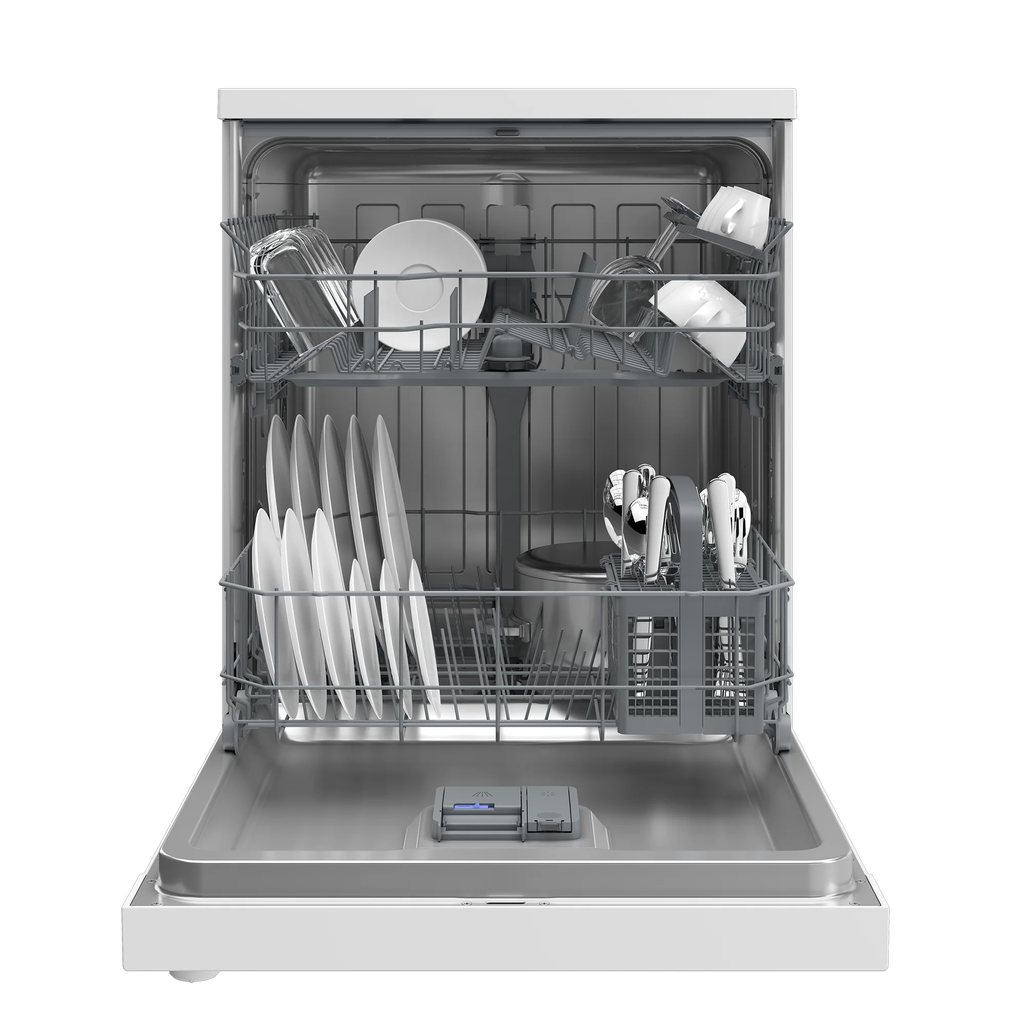 Defy 13 Place White Dishwasher - White - Image 8