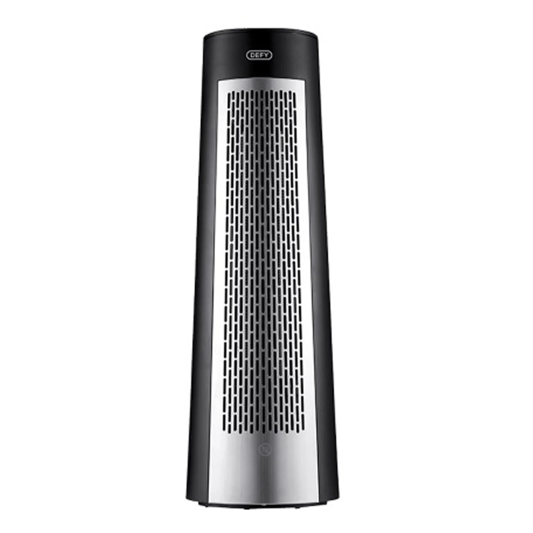 Defy 2200W PTC Ceramic Tower Heater – Black