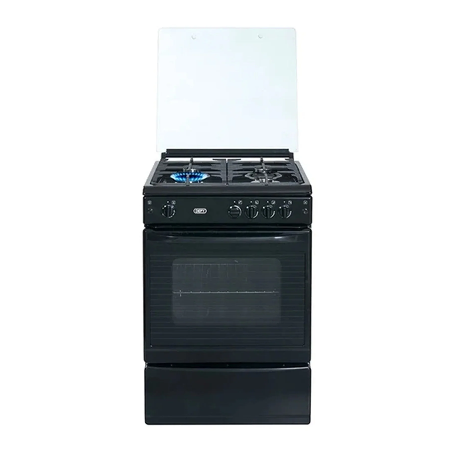 Defy 4 Burner Gas Stove - Black