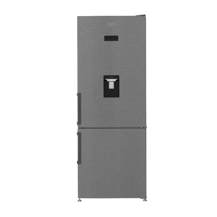 Defy 450l Grey Naturelight Combi Fridge - DAC705