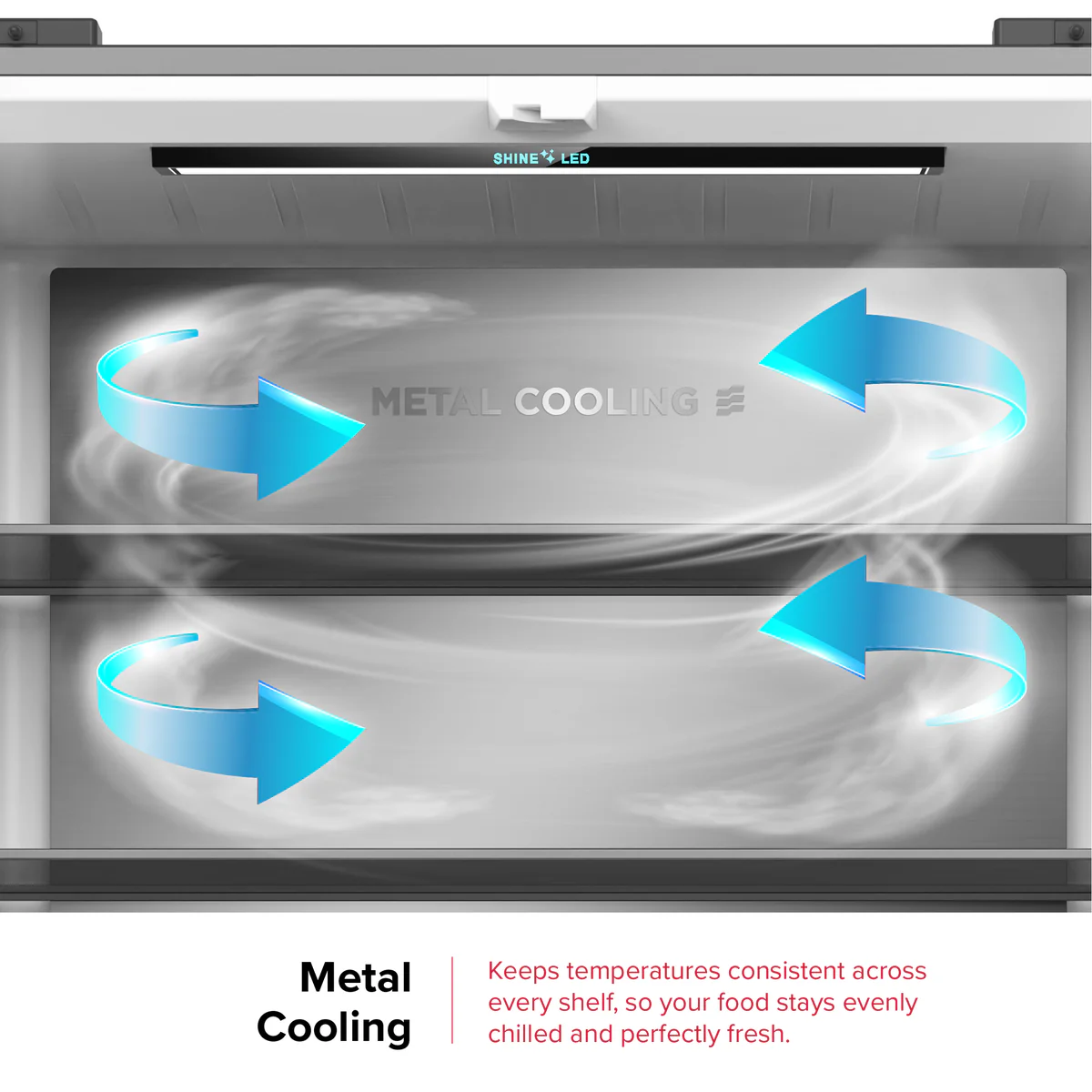 Defy 601L A++ DFF590 Multidoor Side-by-Side Fridge - Image 6