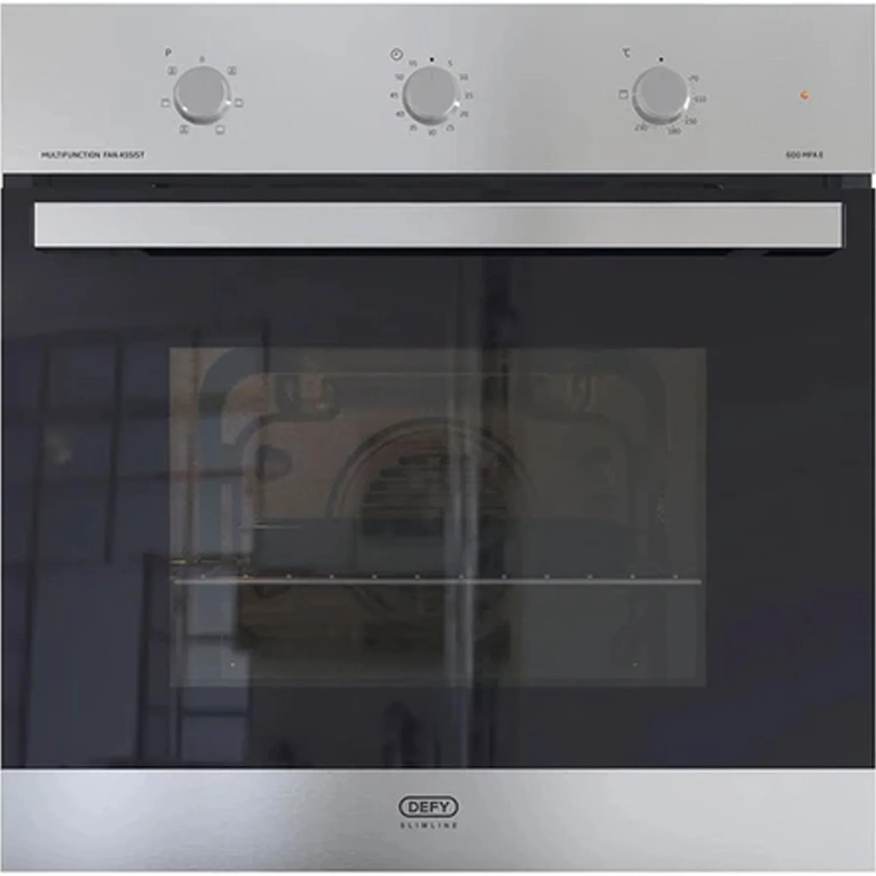 Defy 67L Slimline Multifunction Oven - Silver