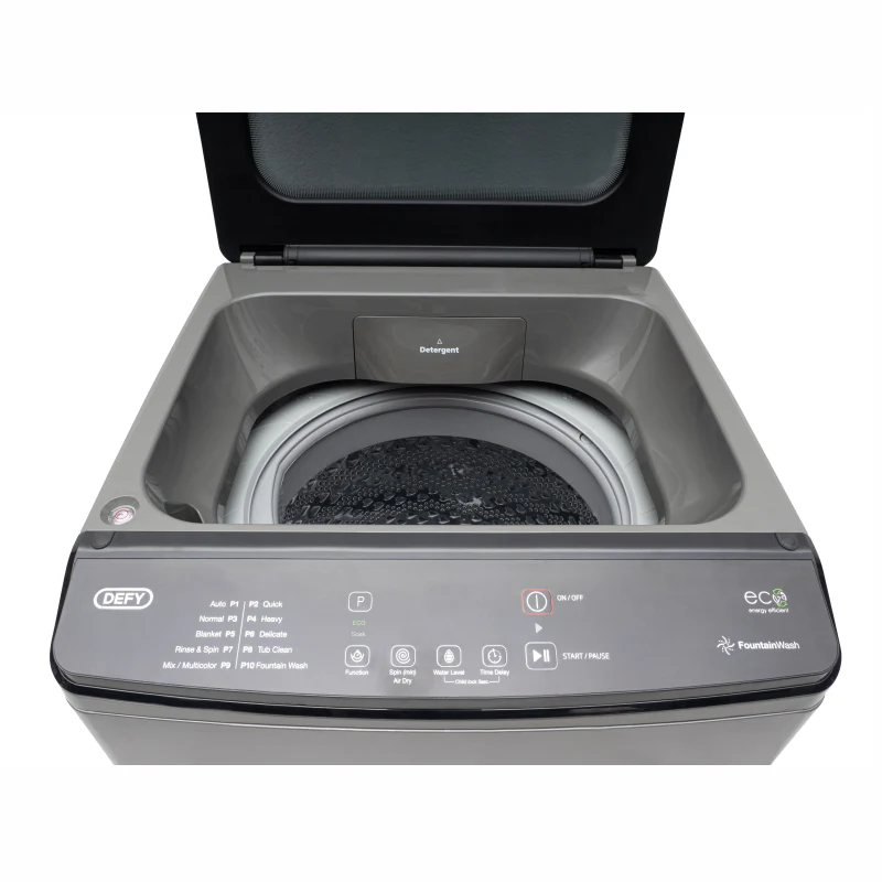 Defy 8kg Top Loader Washing Machine - Grey - Image 5