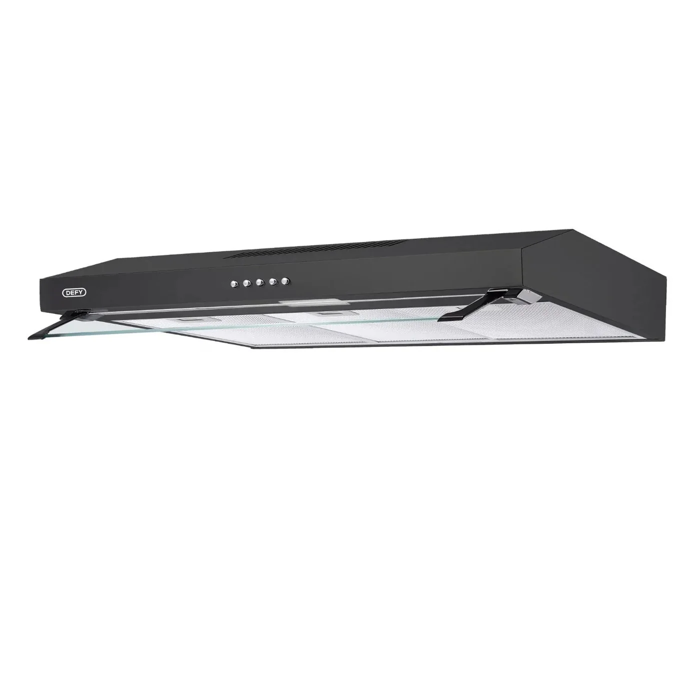 Defy 90cm Black Cookerhood - DCH90B