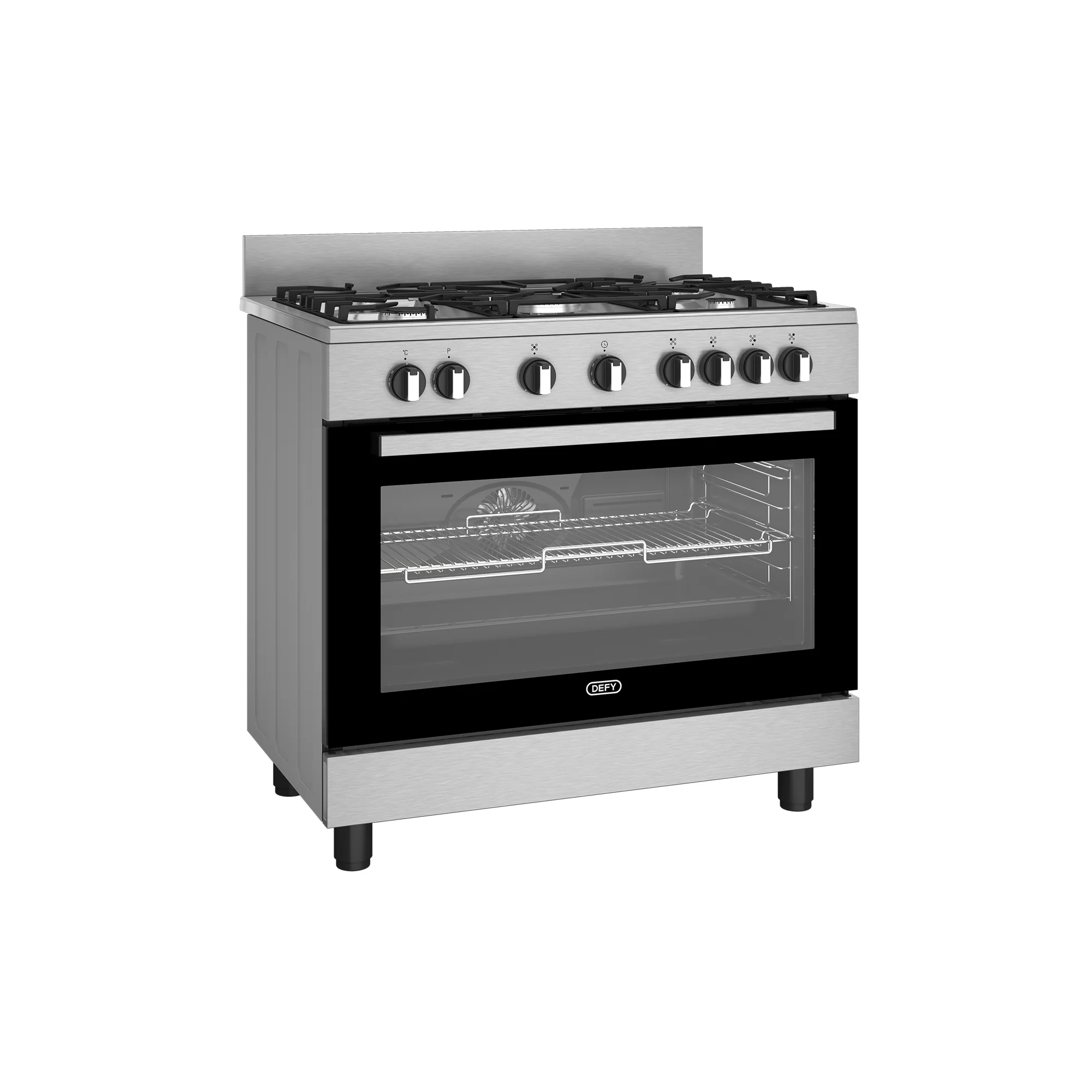 Defy 90cm Freestanding Gas Cooker DGS90GEIX - Image 2