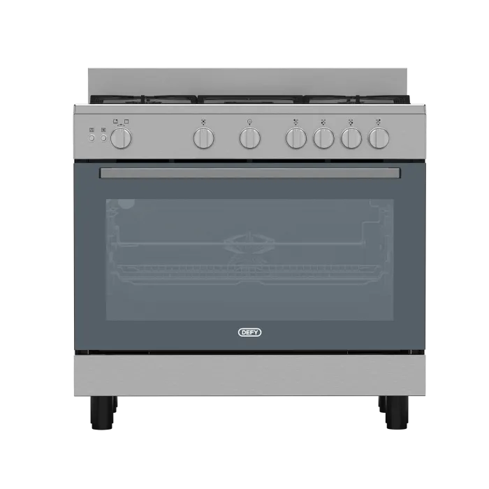 Defy 90cm Full Gas Range Cooker Grey DGS90G