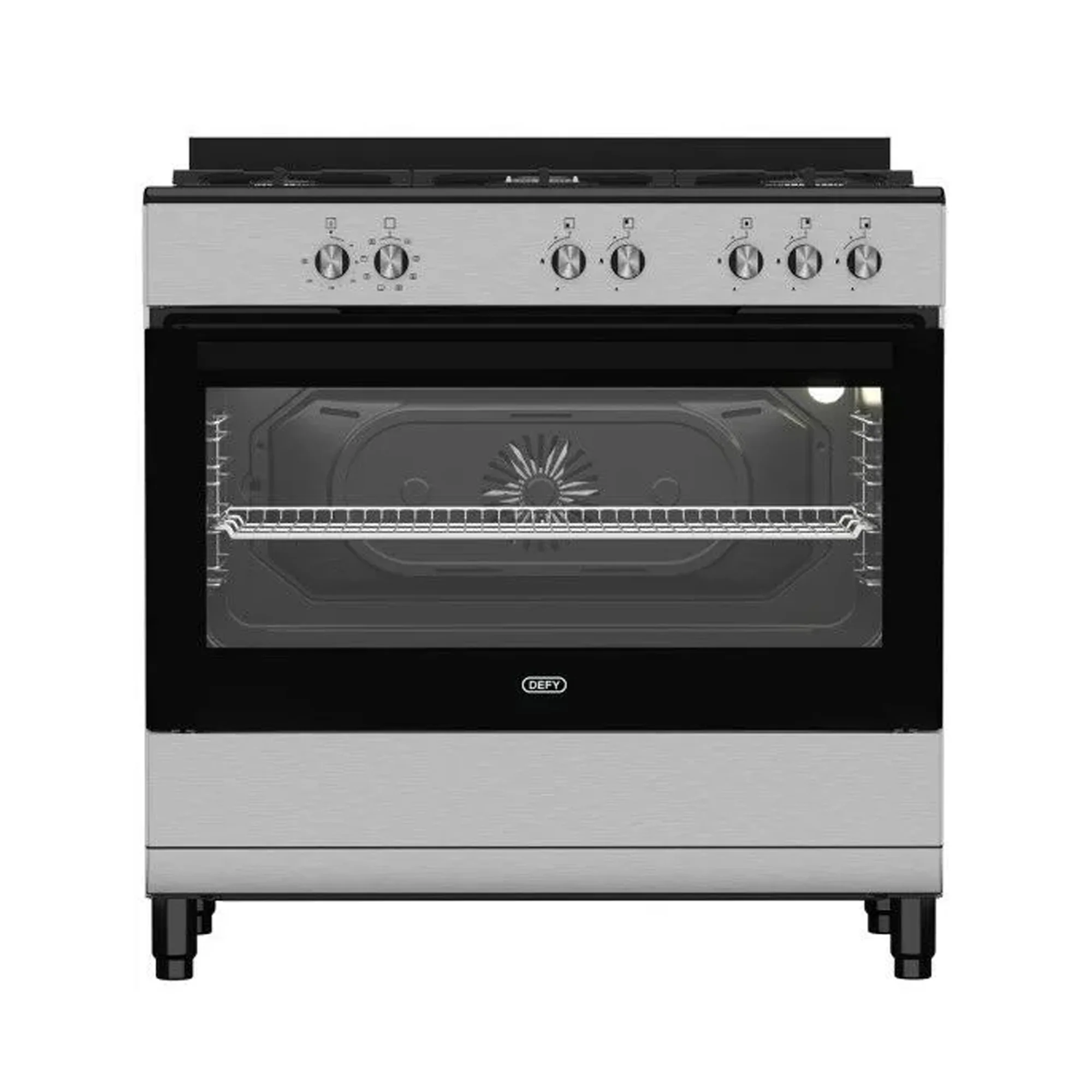 Defy 90cm Gas/Elec Thermofan Stove - DGS902